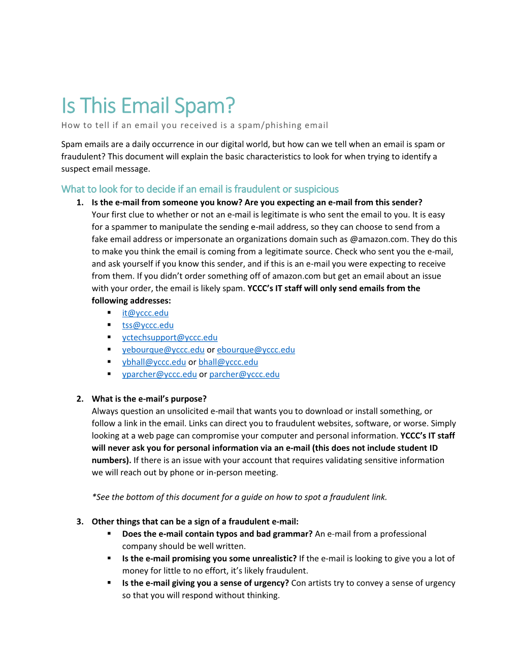 Is This Email Spam? How to Tell If an Email You Received Is a Spam/Phishing Email