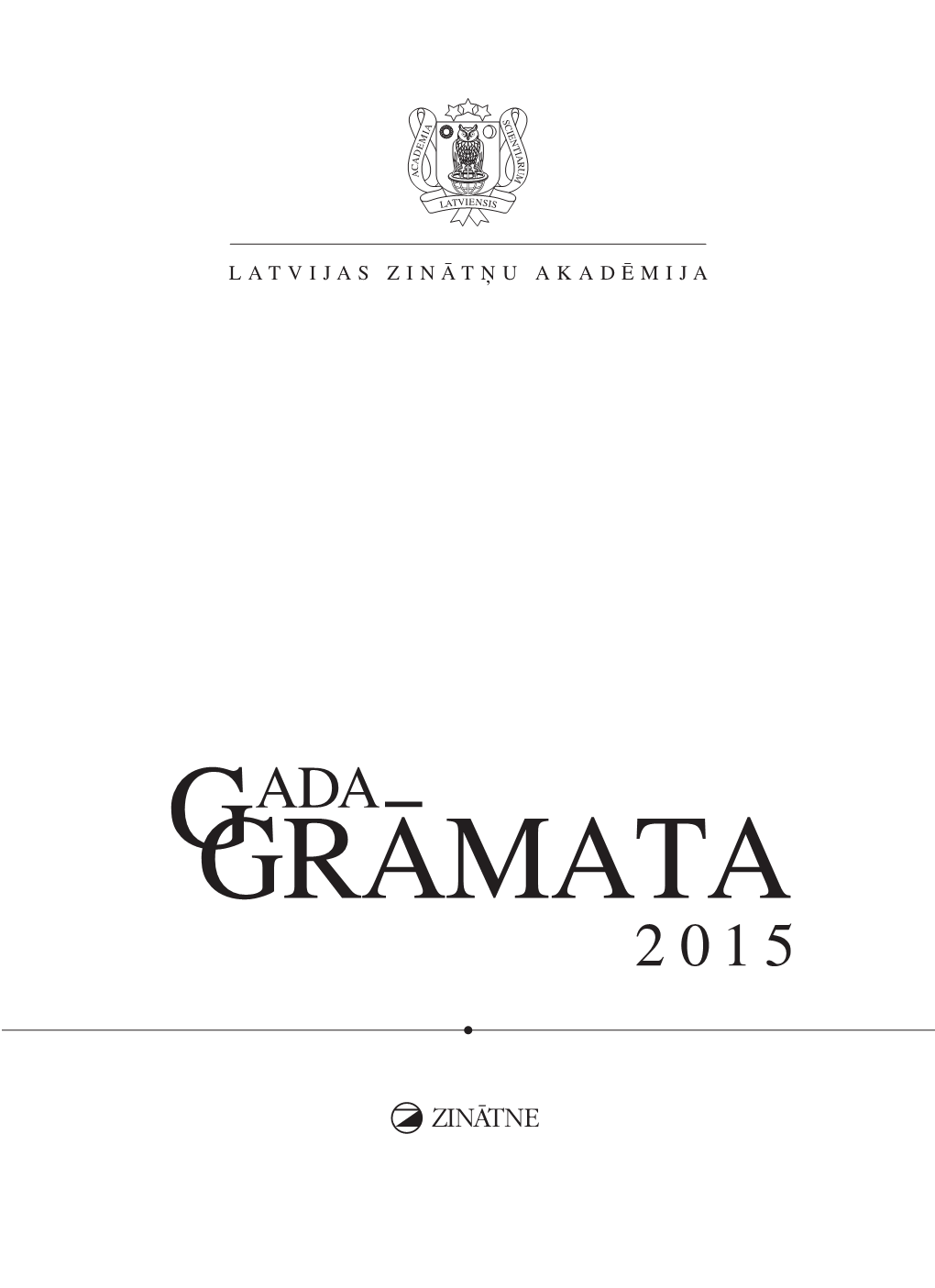 LZA Gadagrāmata 2015