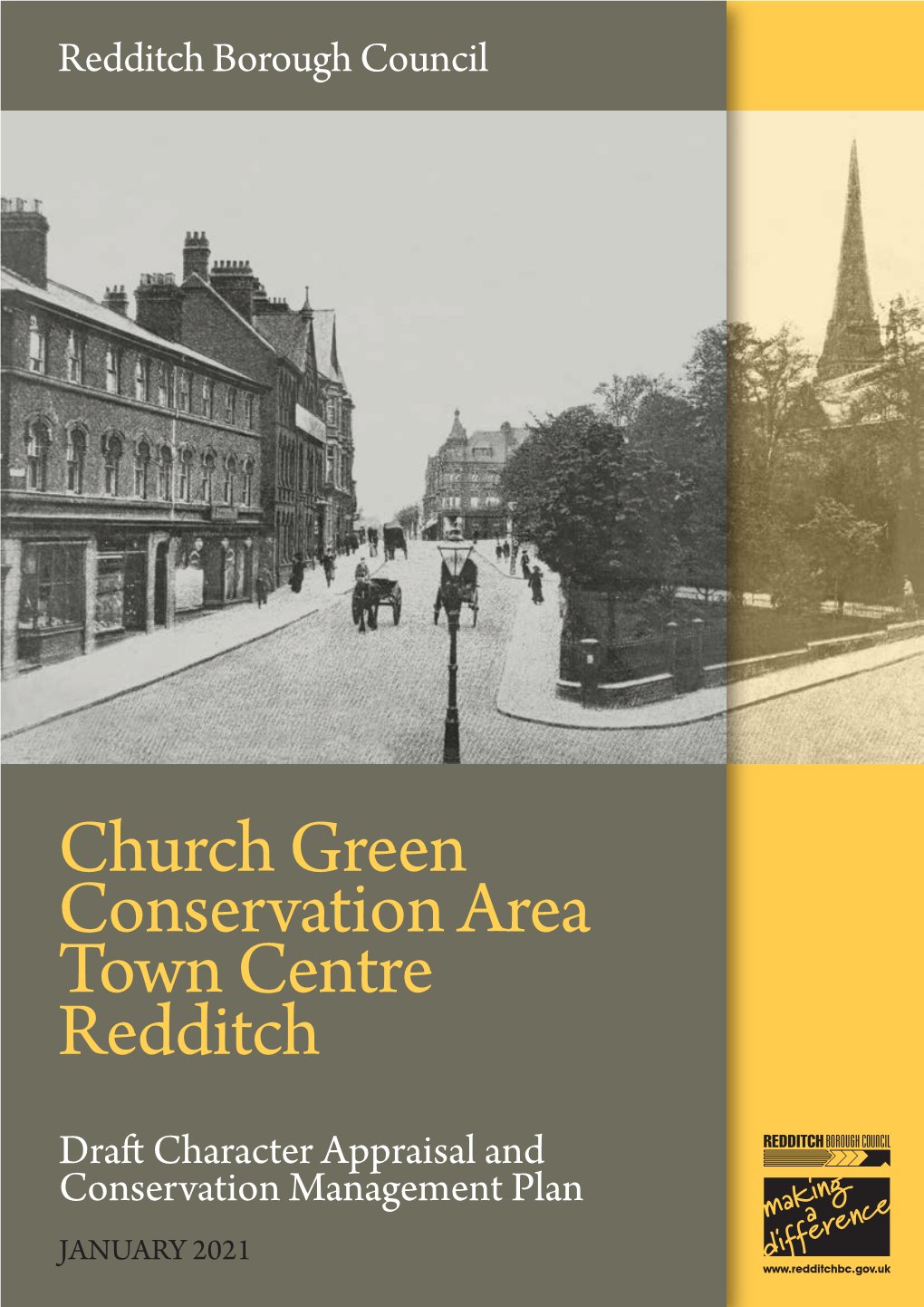 Church Green Conservation Area Town Centre Redditch