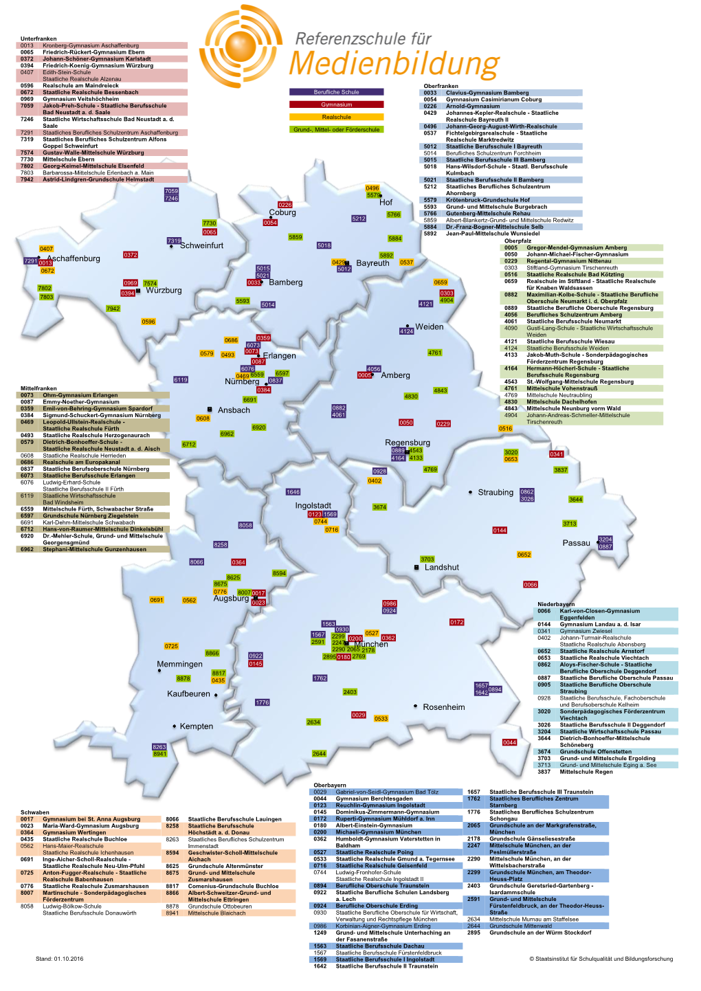 Schweinfurt Würzburg Aschaffenburg Memmingen Kempten Kaufbeuren