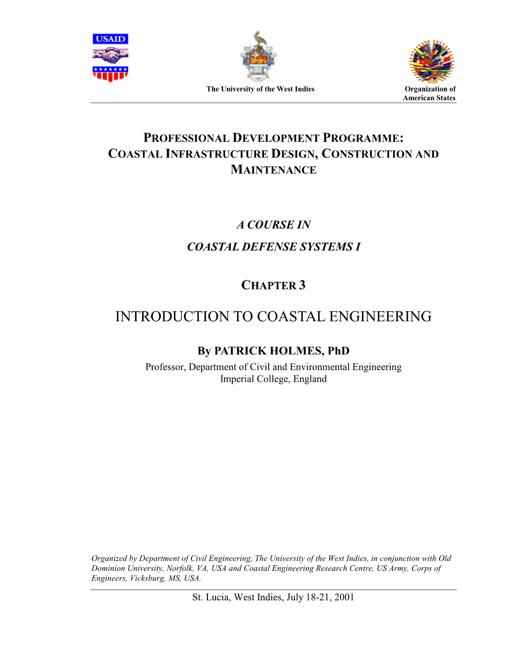 Introduction to Coastal Engineering