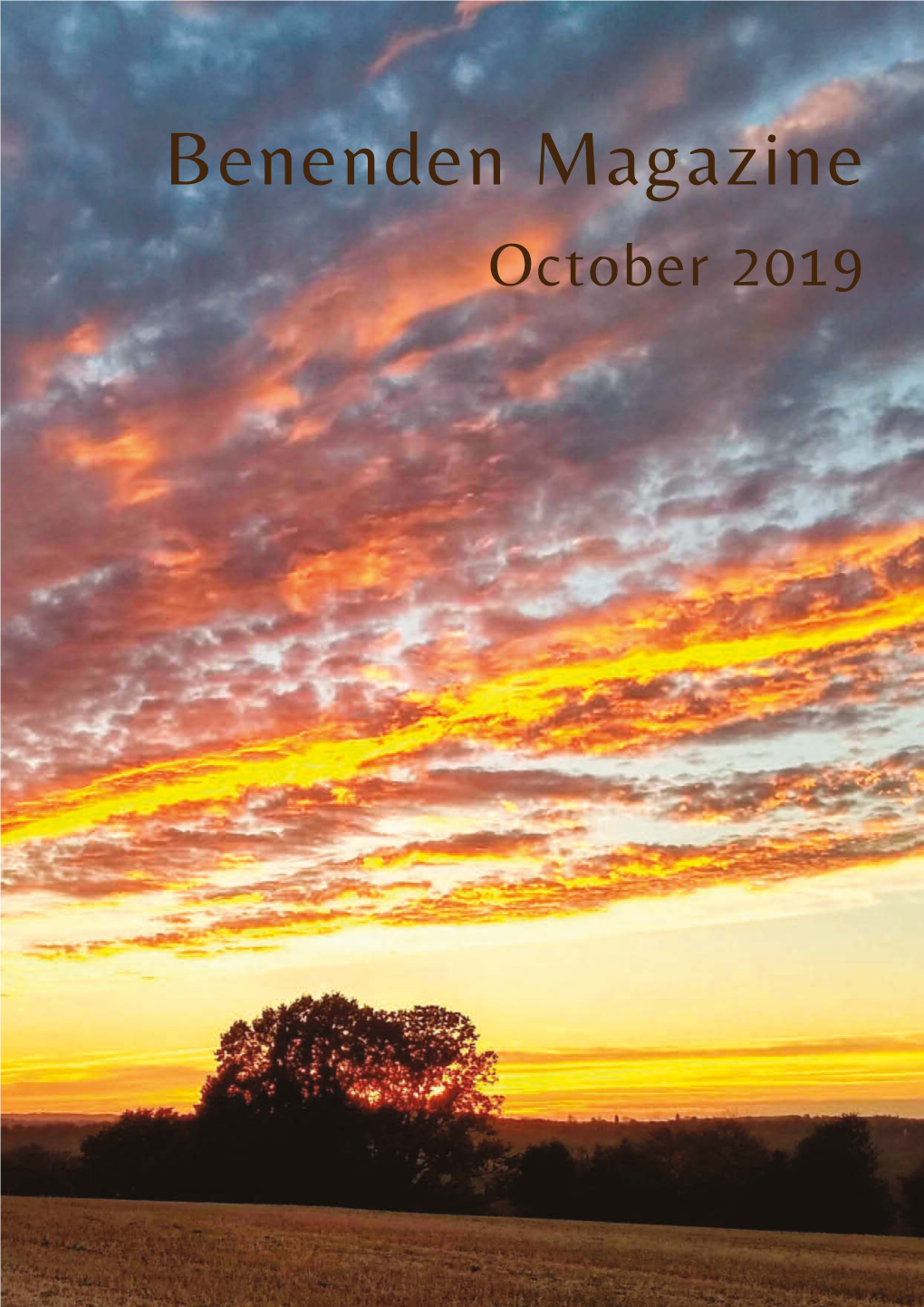 Benenden Magazine October 2019