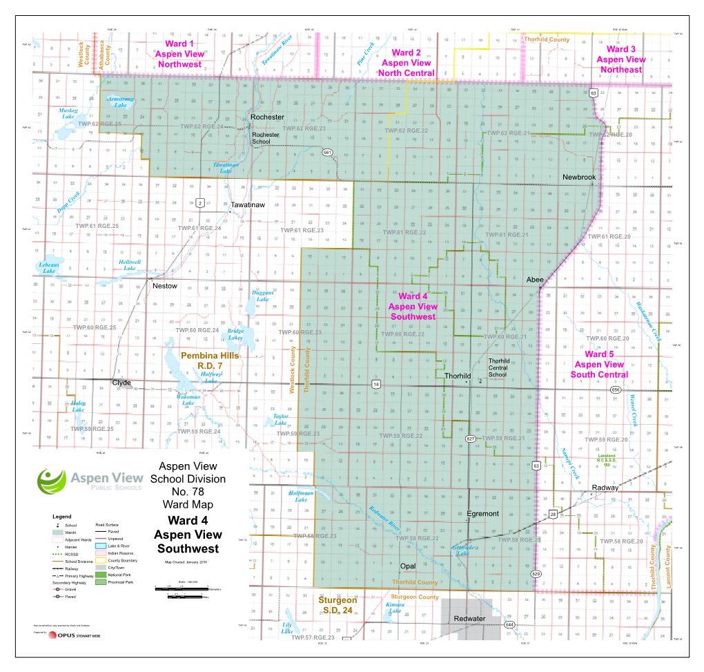 Ward 4 Aspen View Southwest