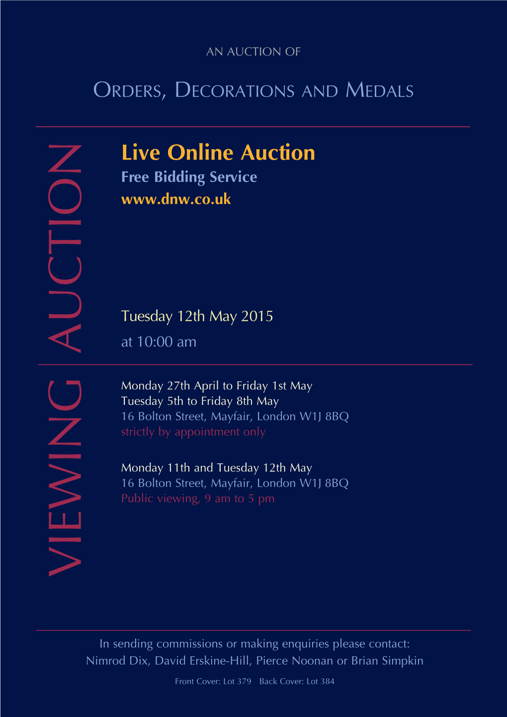 Viewing Auction