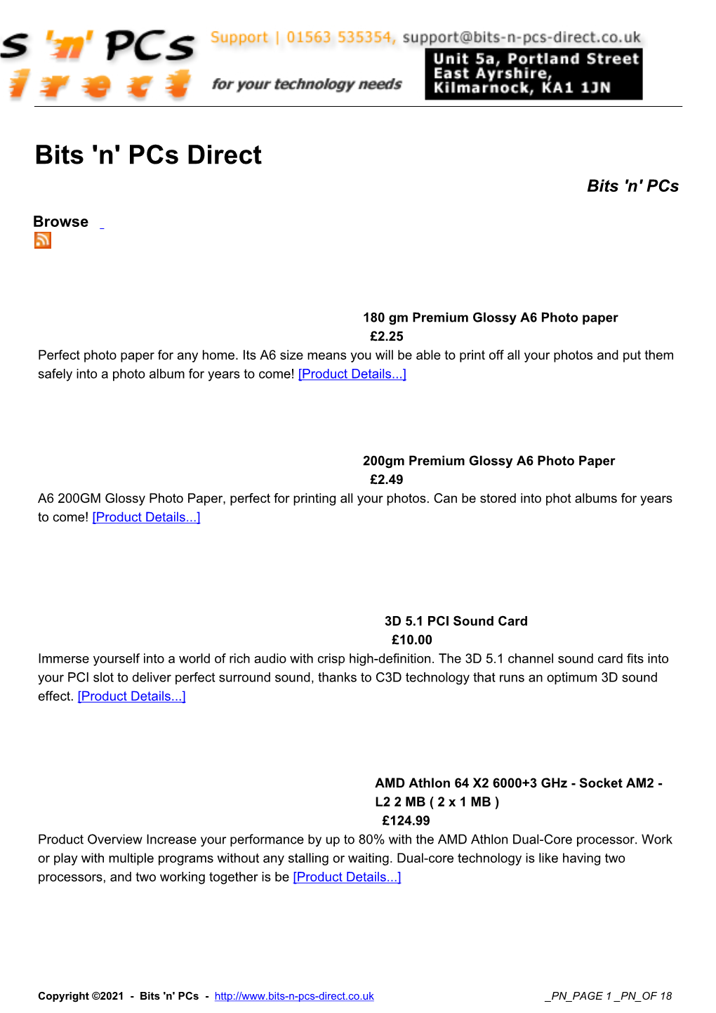 Bits 'N' Pcs Direct Bits 'N' Pcs