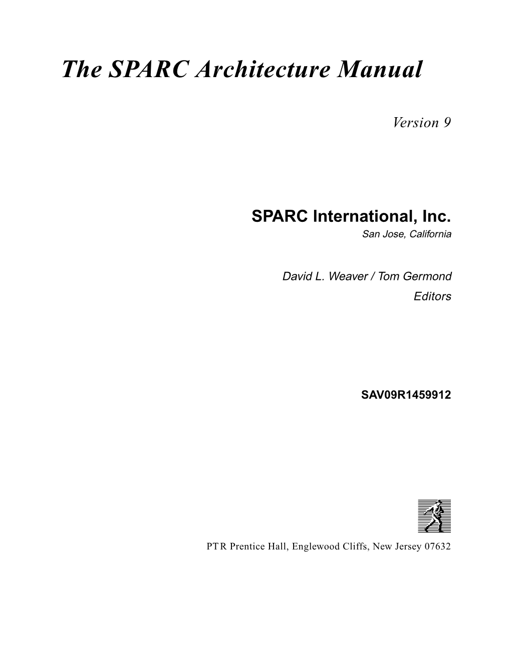 The SPARC Architecture Manual