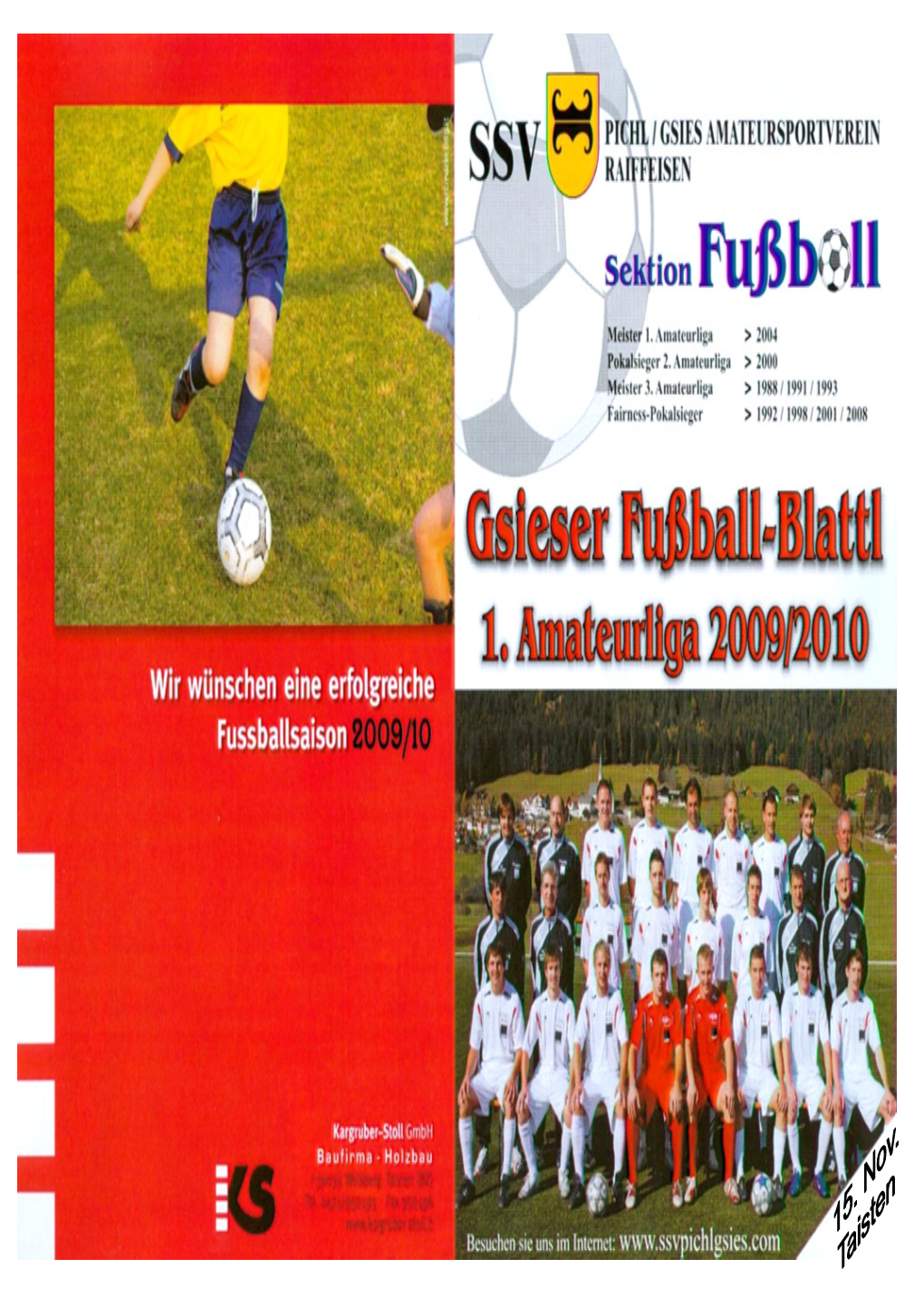 Gsieser-Fussball-Blattl-Nr-5-2009-10