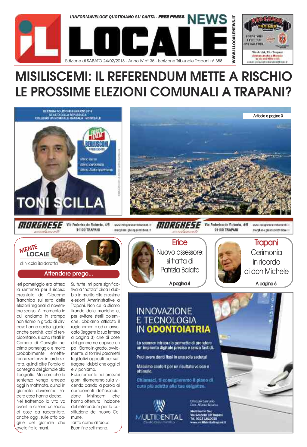 Misiliscemi Rischia Di Far Saltare Il Voto? Preoccupazioni Per Le Amministrative a Trapani