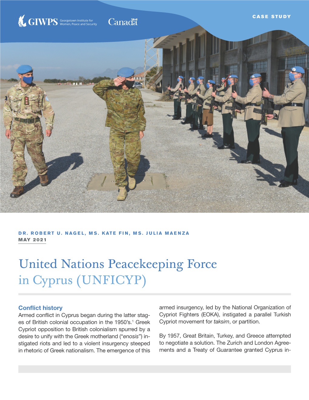 United Nations Peacekeeping Force in Cyprus (UNFICYP)