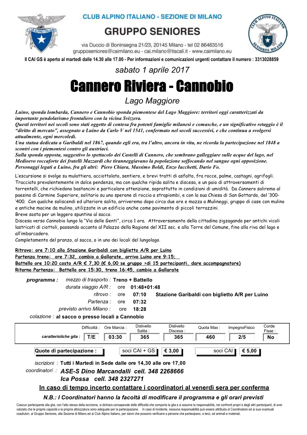 Cannero – Cannobio