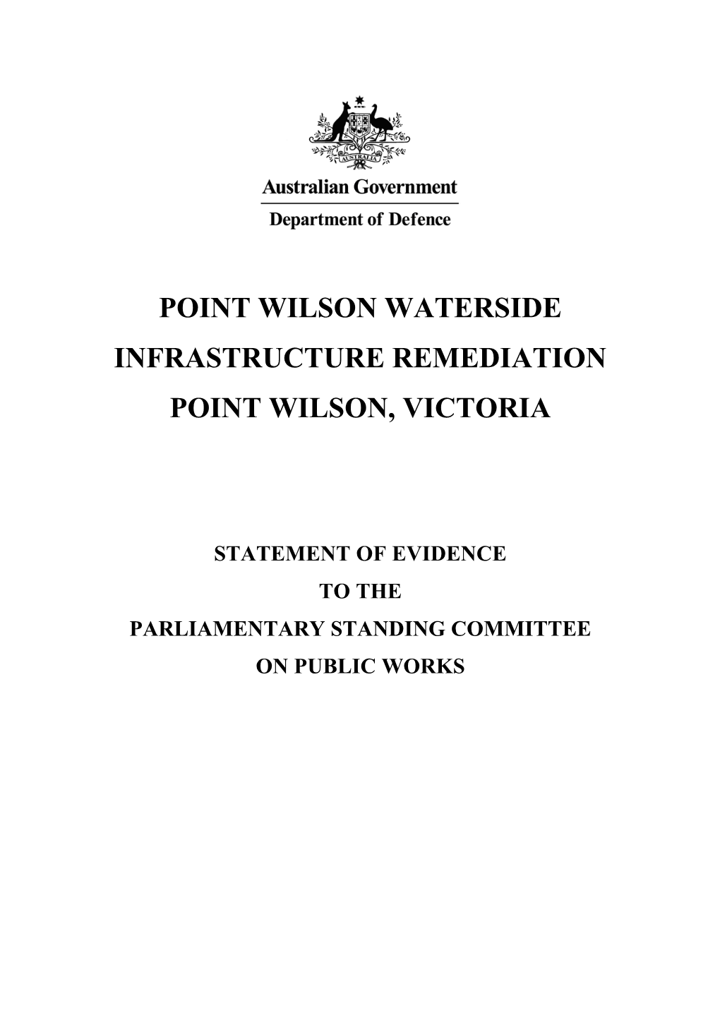 Point Wilson Waterside Infrastructure Remediation