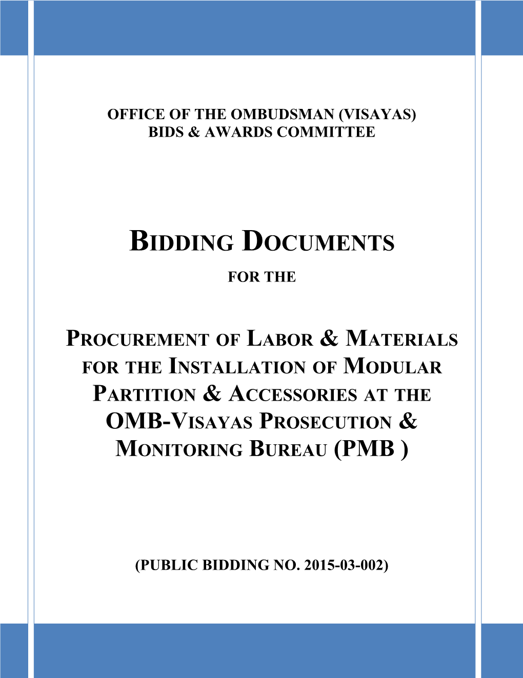 Philippine Bidding Documents s13