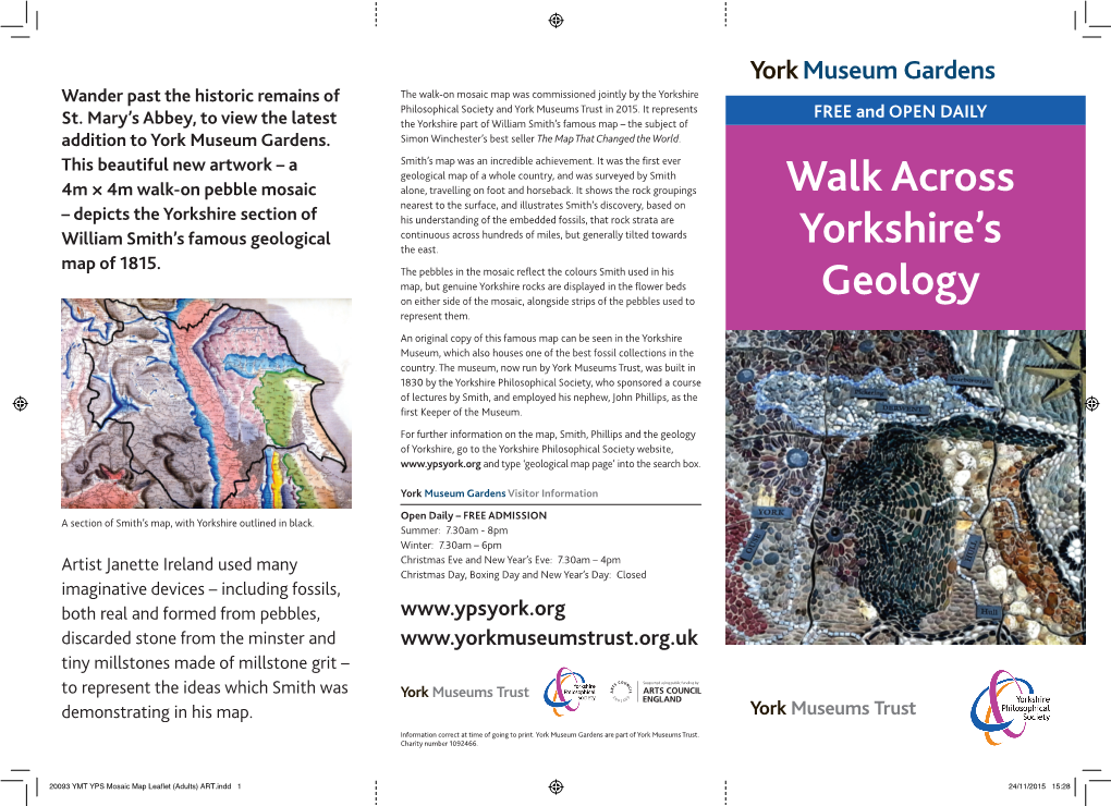 Walk Across Yorkshire's Geology