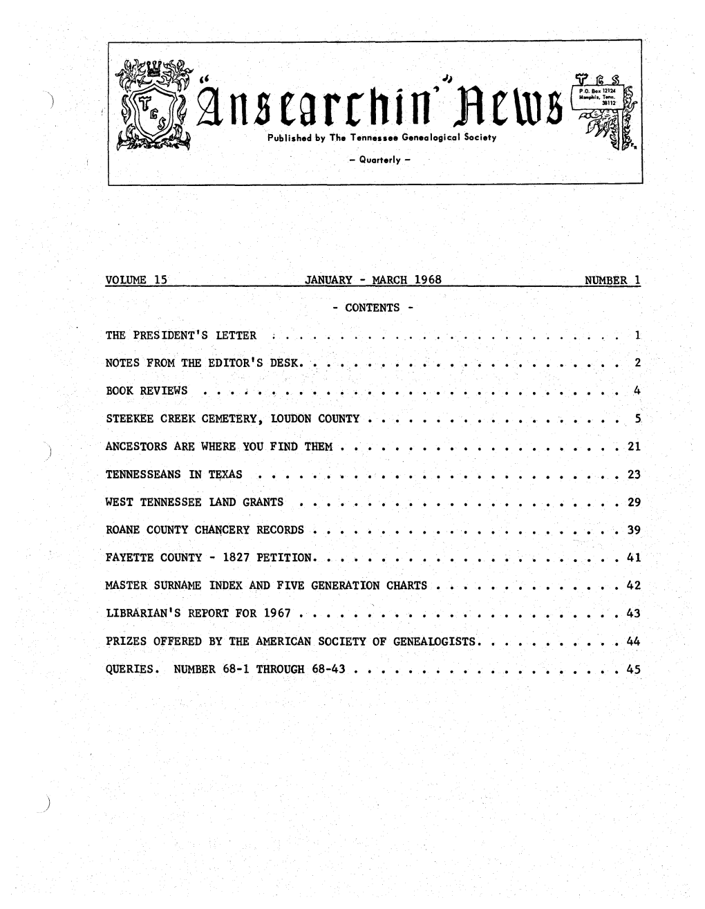 Vol 15 No 1 1968.Pdf