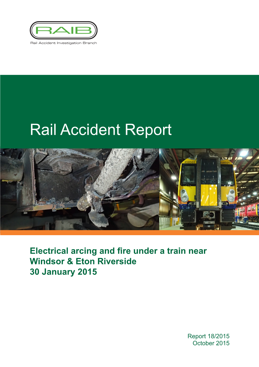 Rail Accident Report