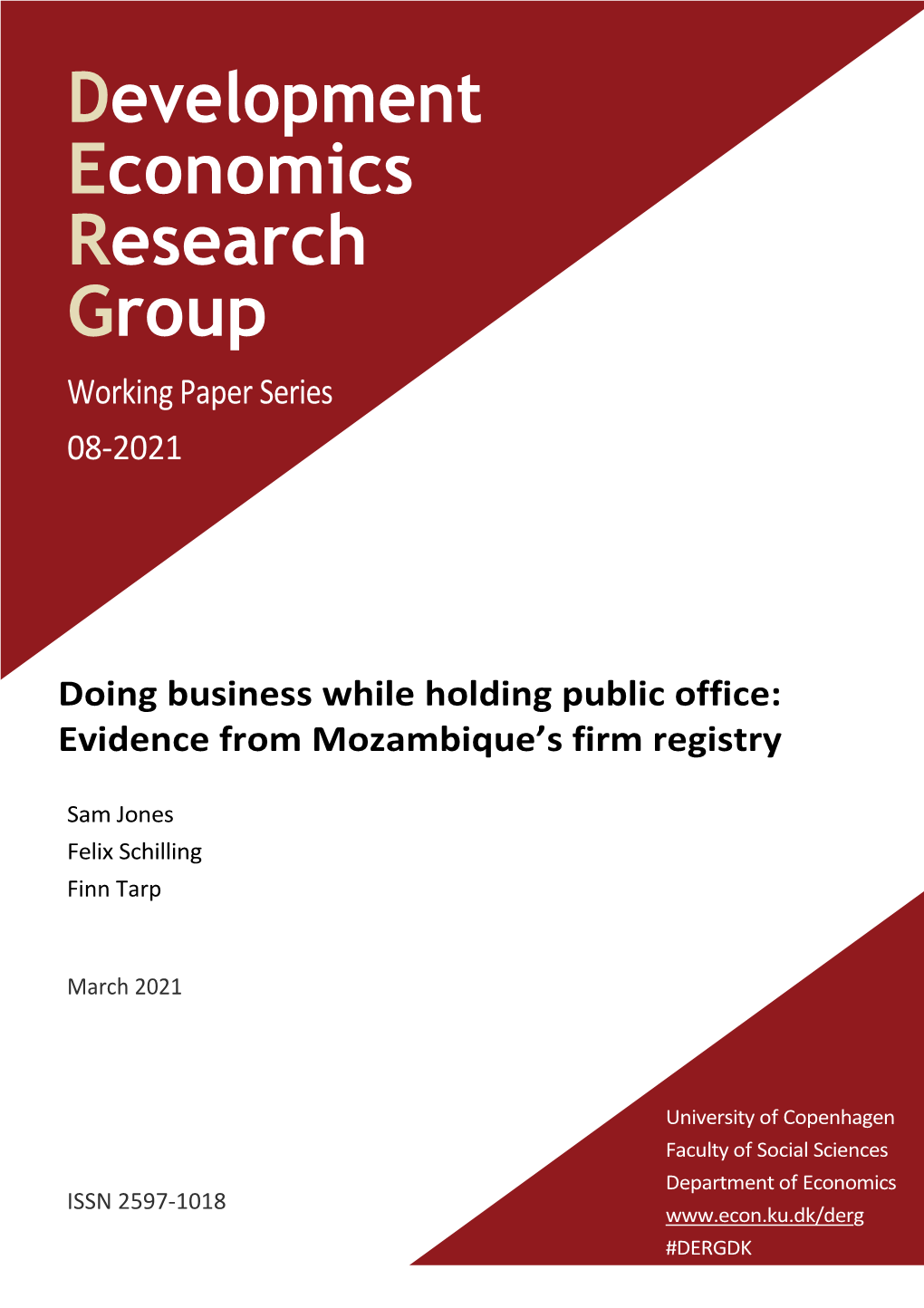 Evidence from Mozambique's Firm Registry