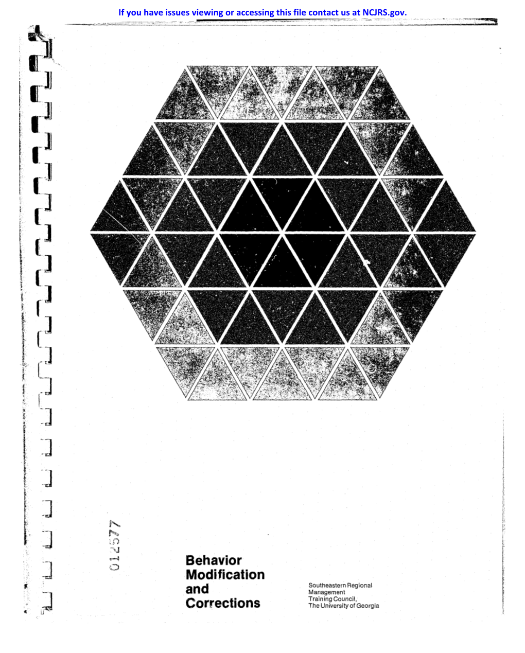 Behavior Modification and Corrections