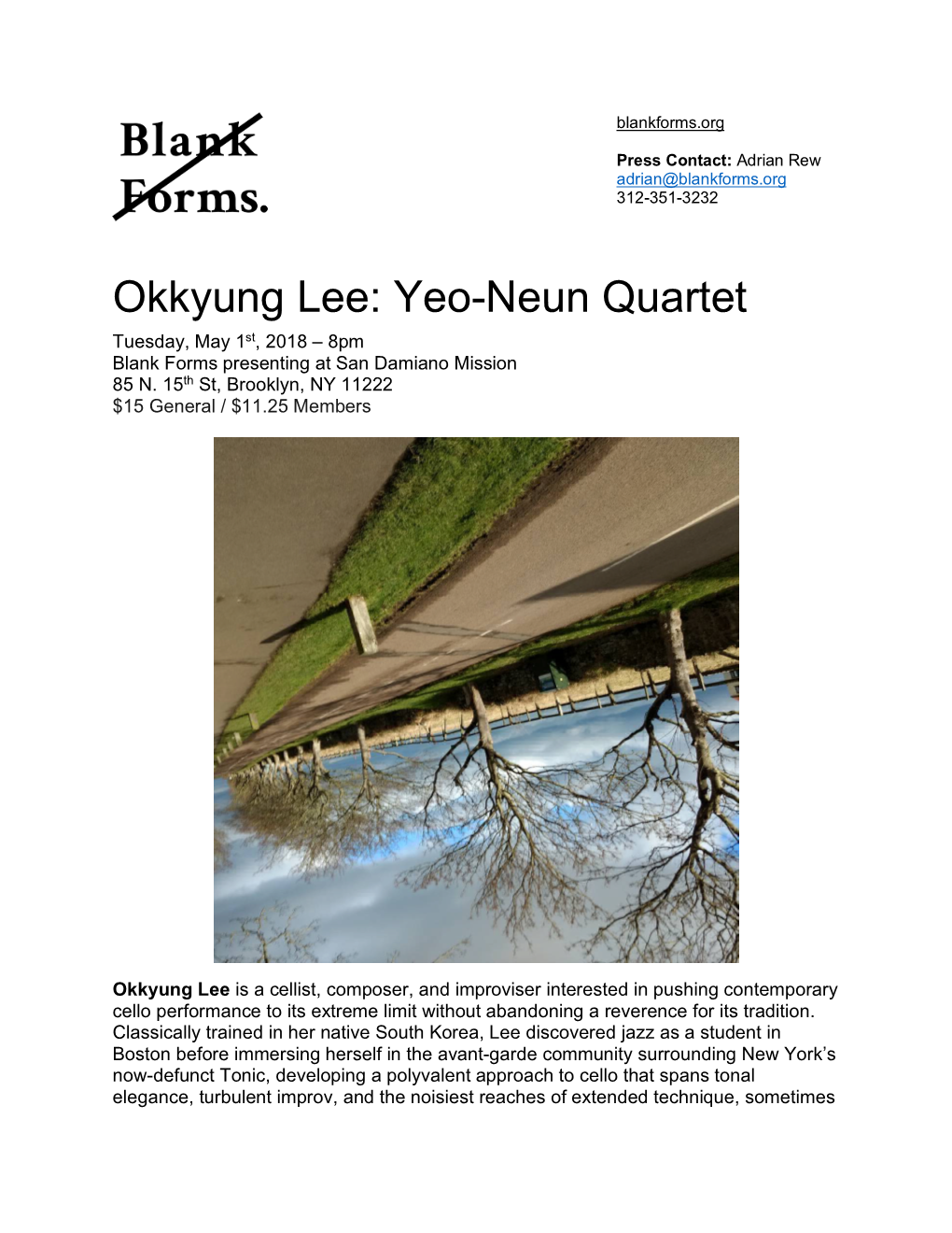 Okkyung Lee: Yeo-Neun Quartet