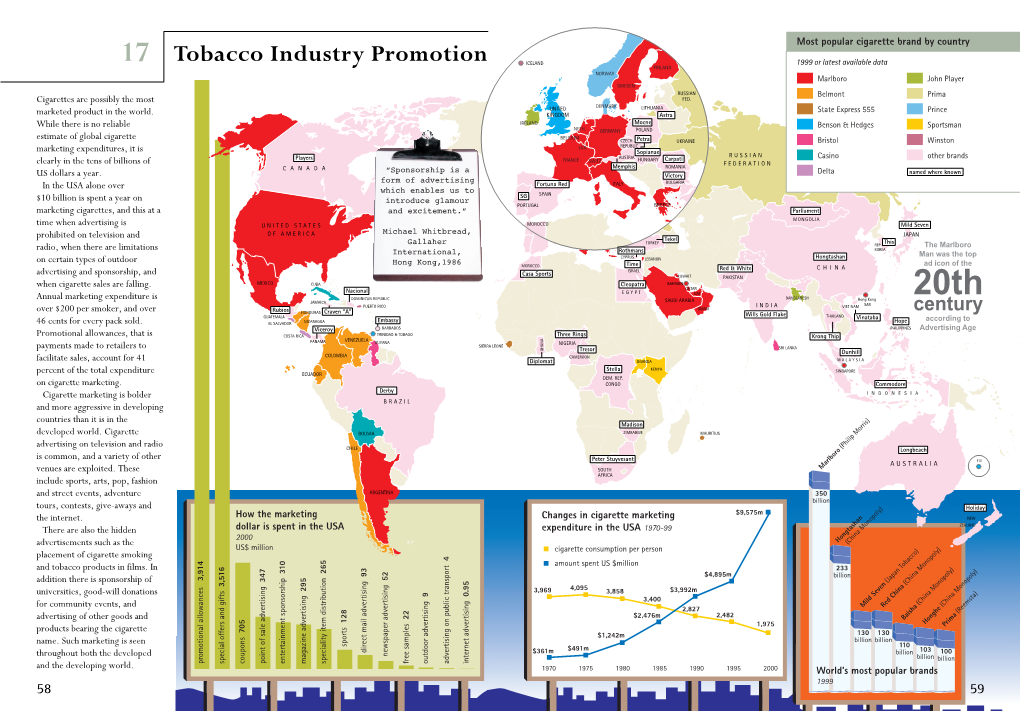 Tobacco Industry Promotion CYAN MAGENTA YELLOW BLACK