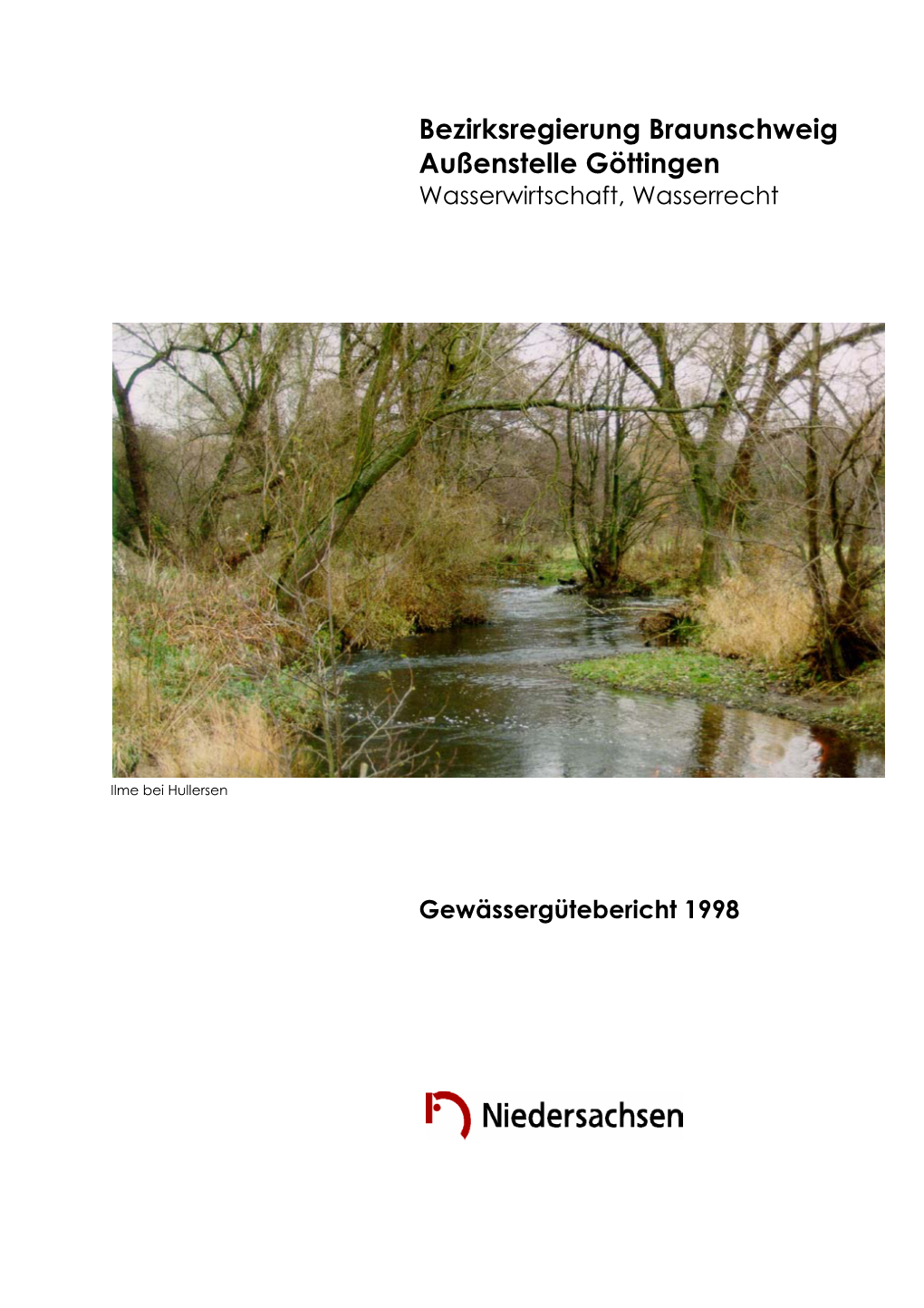 Bezirksregierung Braunschweig Außenstelle Göttingen Wasserwirtschaft, Wasserrecht