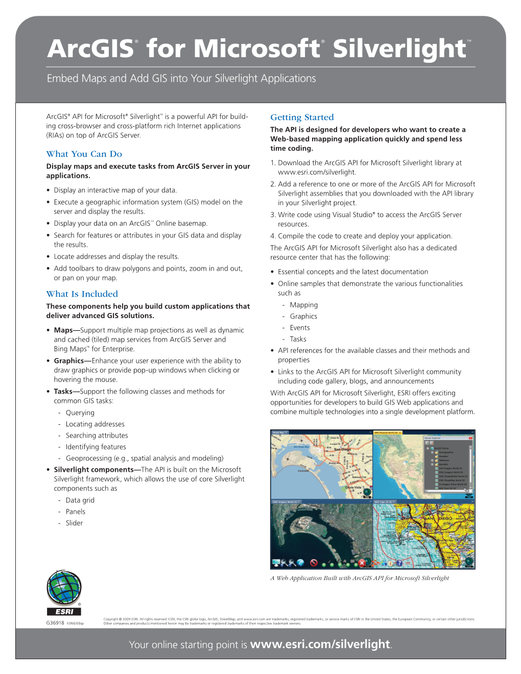 Arcgis for Microsoft Silverlight