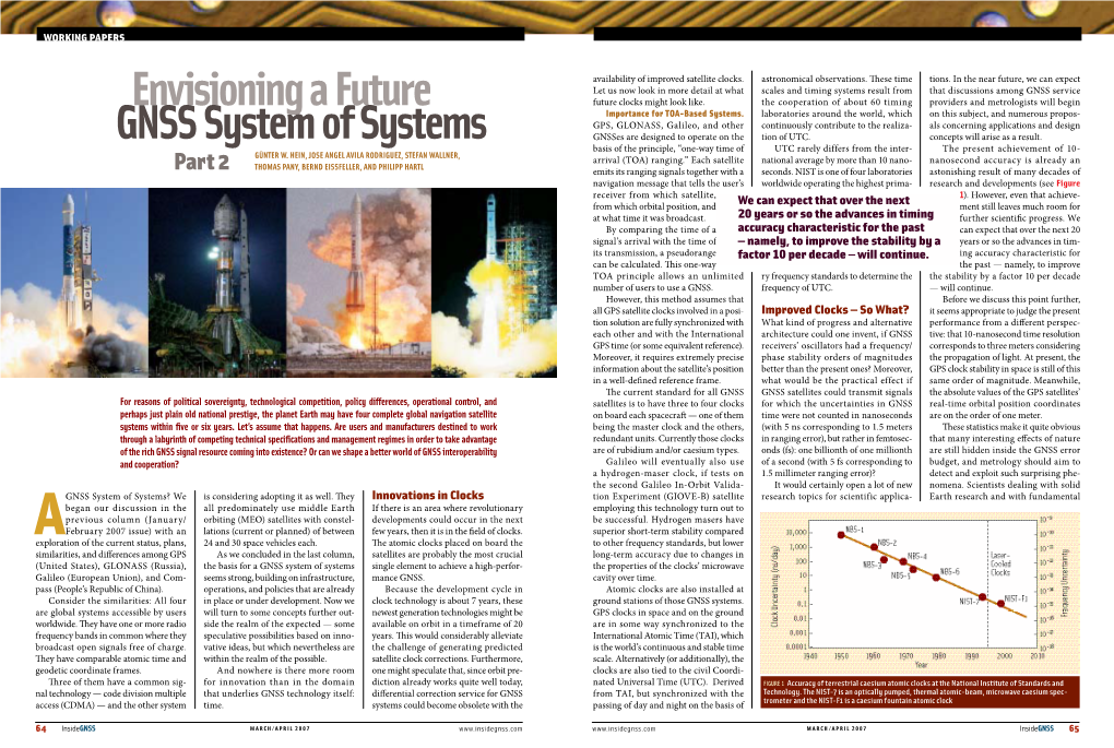 Envisioning a Future GNSS System of Systems