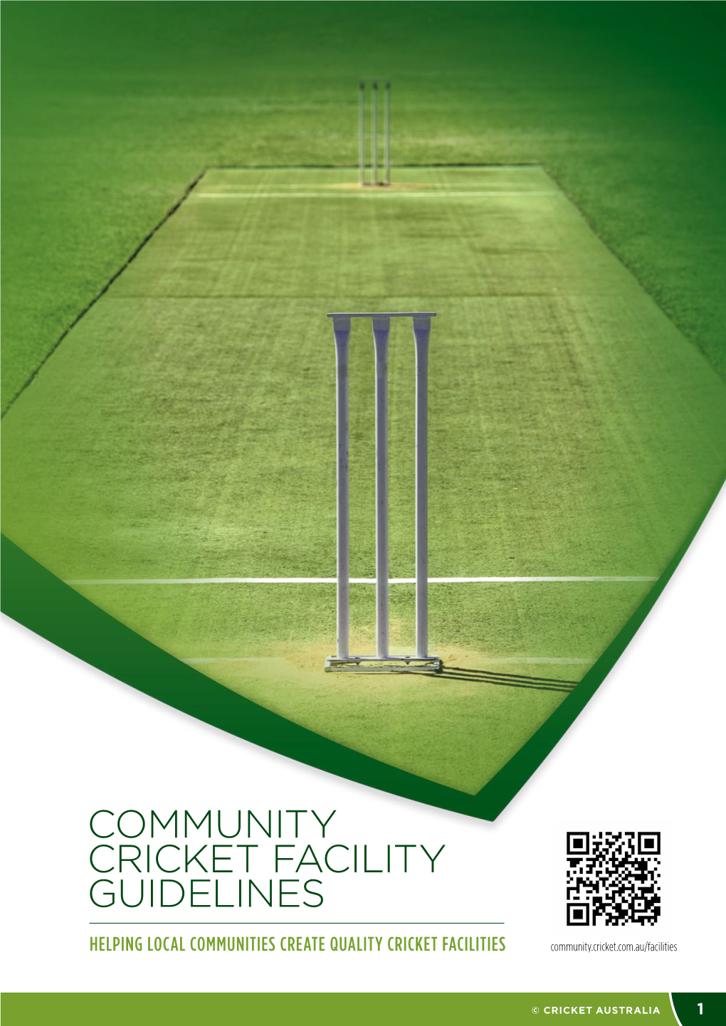 Community Cricket Facility Guidelines