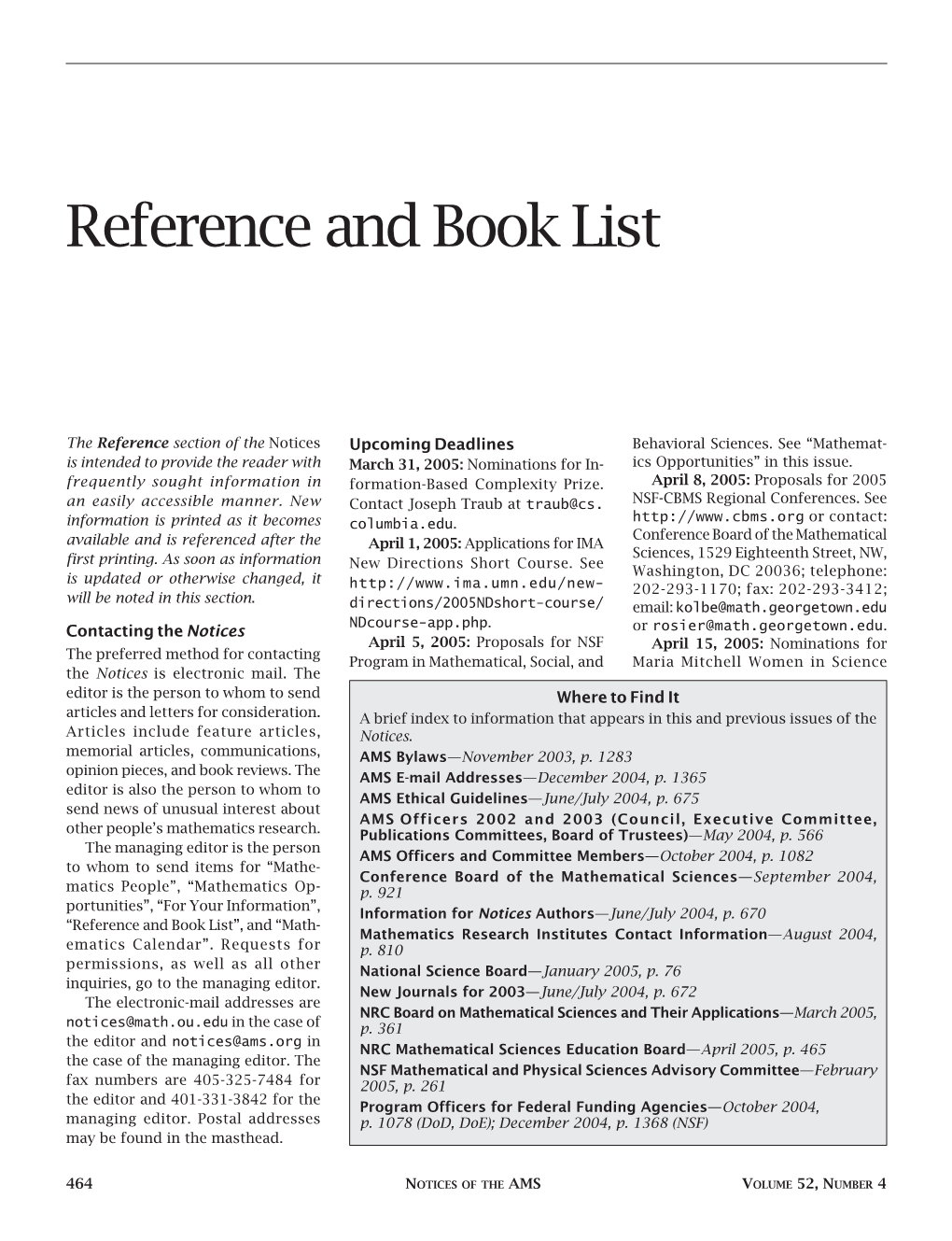 Reference and Book List, Volume 52, Number 4