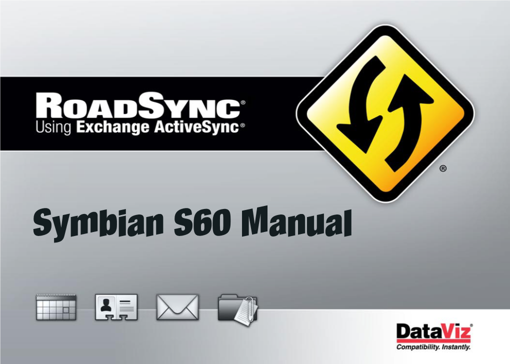 Symbian S60 Manual Table of Contents