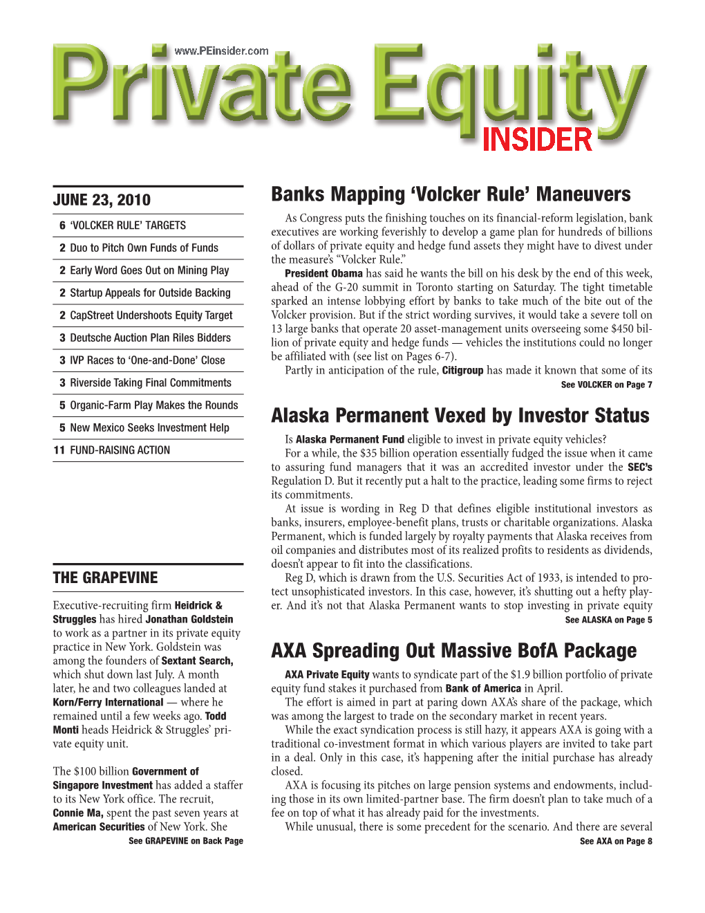 Private Equity INSIDER 2