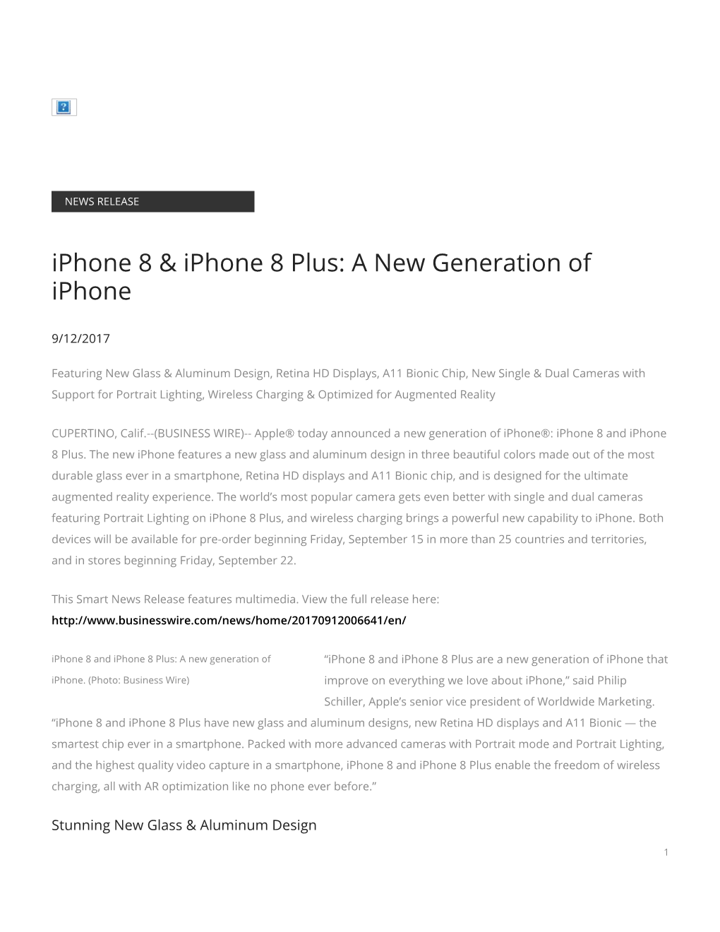 Iphone 8 & Iphone 8 Plus: a New Generation of Iphone