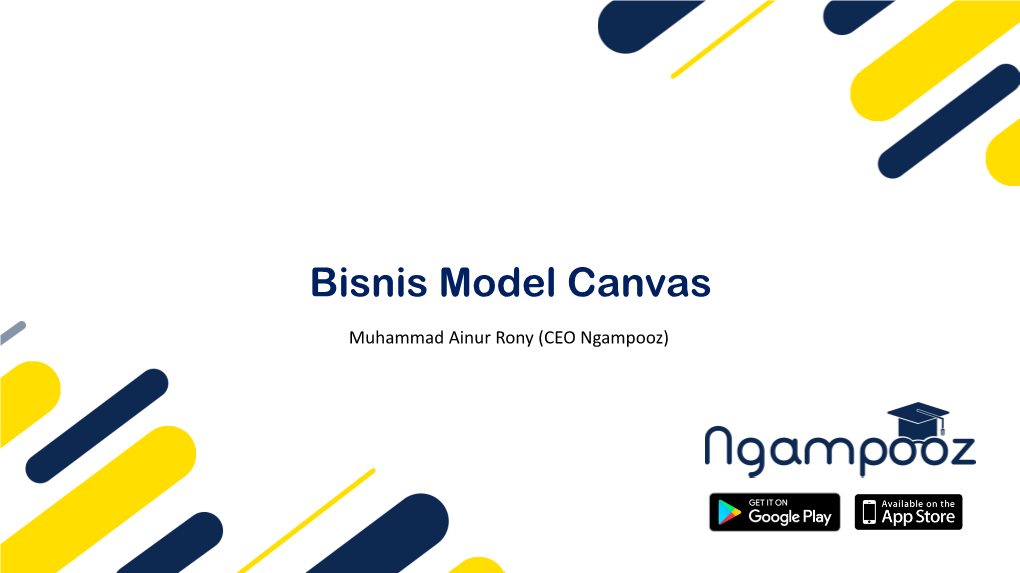 Bisnis Model Canvas