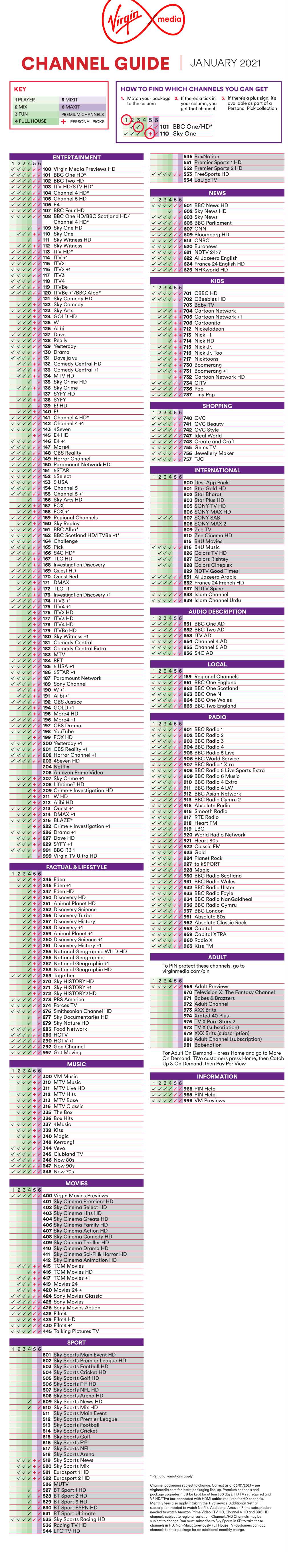 Channel Guide January 2021