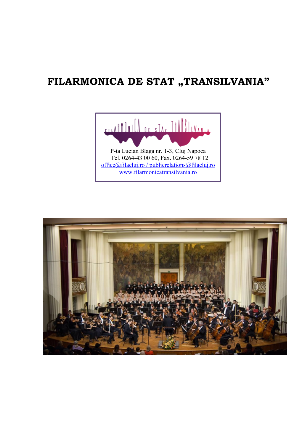 Filarmonica De Stat „Transilvania”