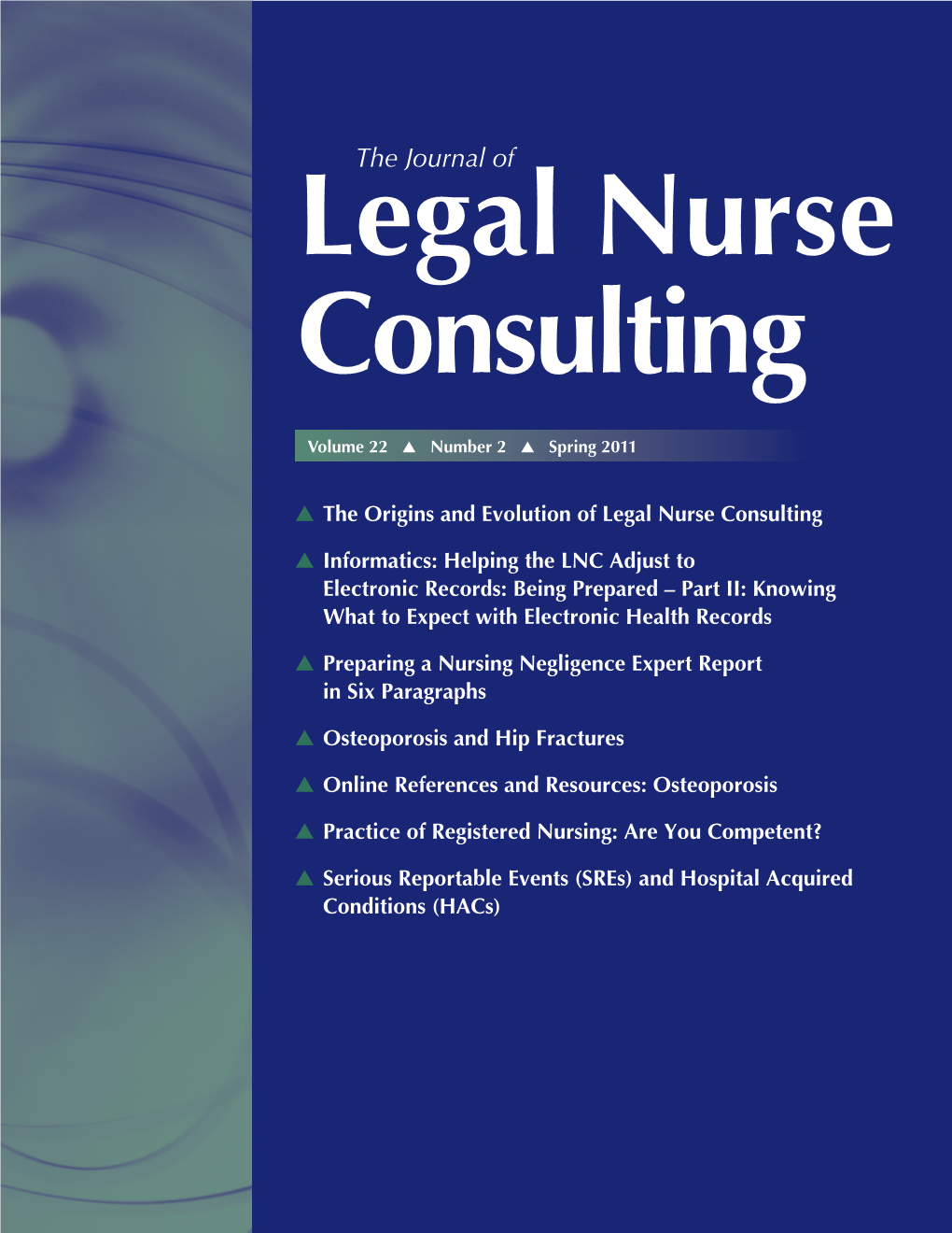 Legal Nurse Consulting