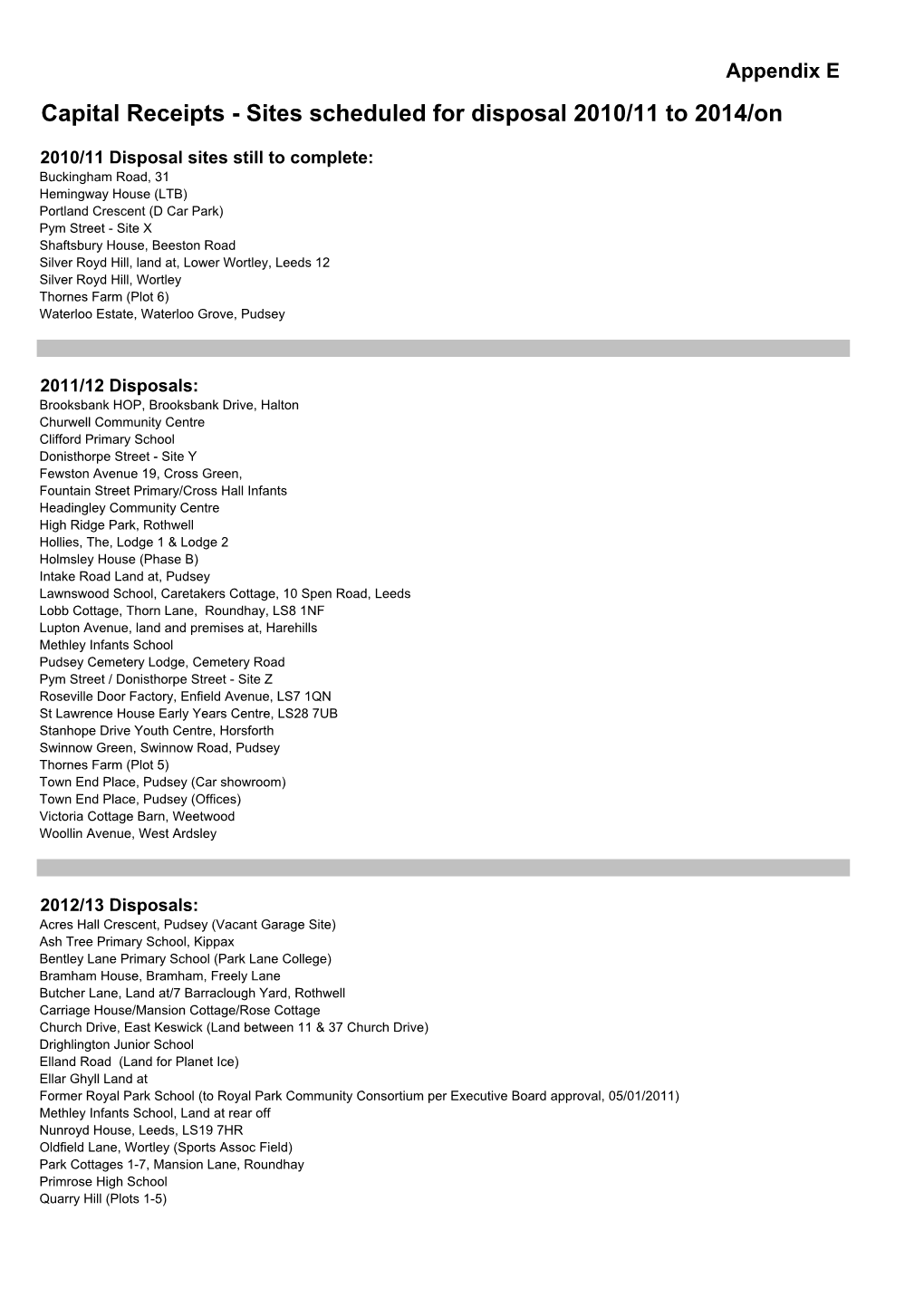 2011 02 01 Feb 2011 Cap Prog Rev Appendices V1