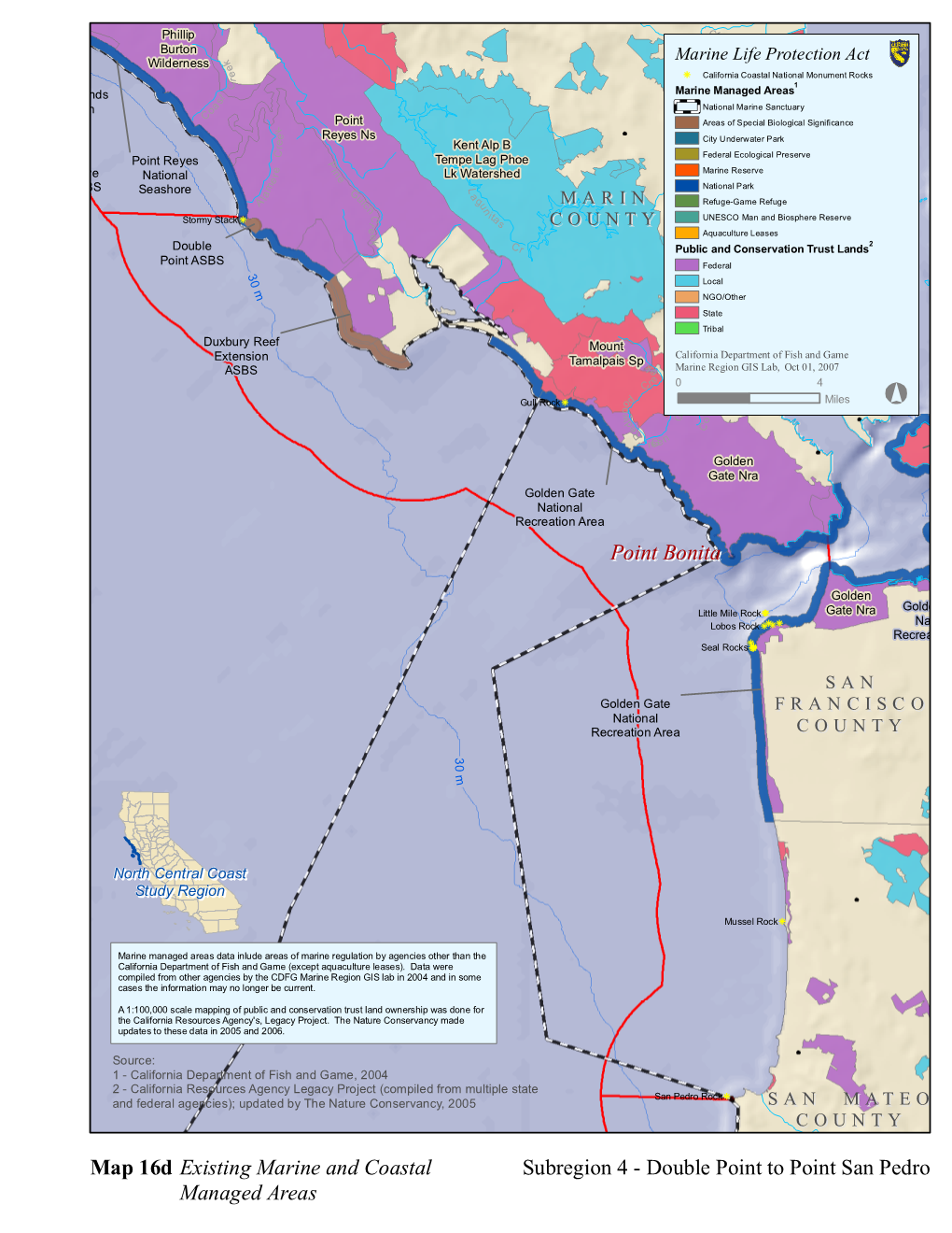 Subregion 4 - Double Point to Point San Pedro Managed Areas