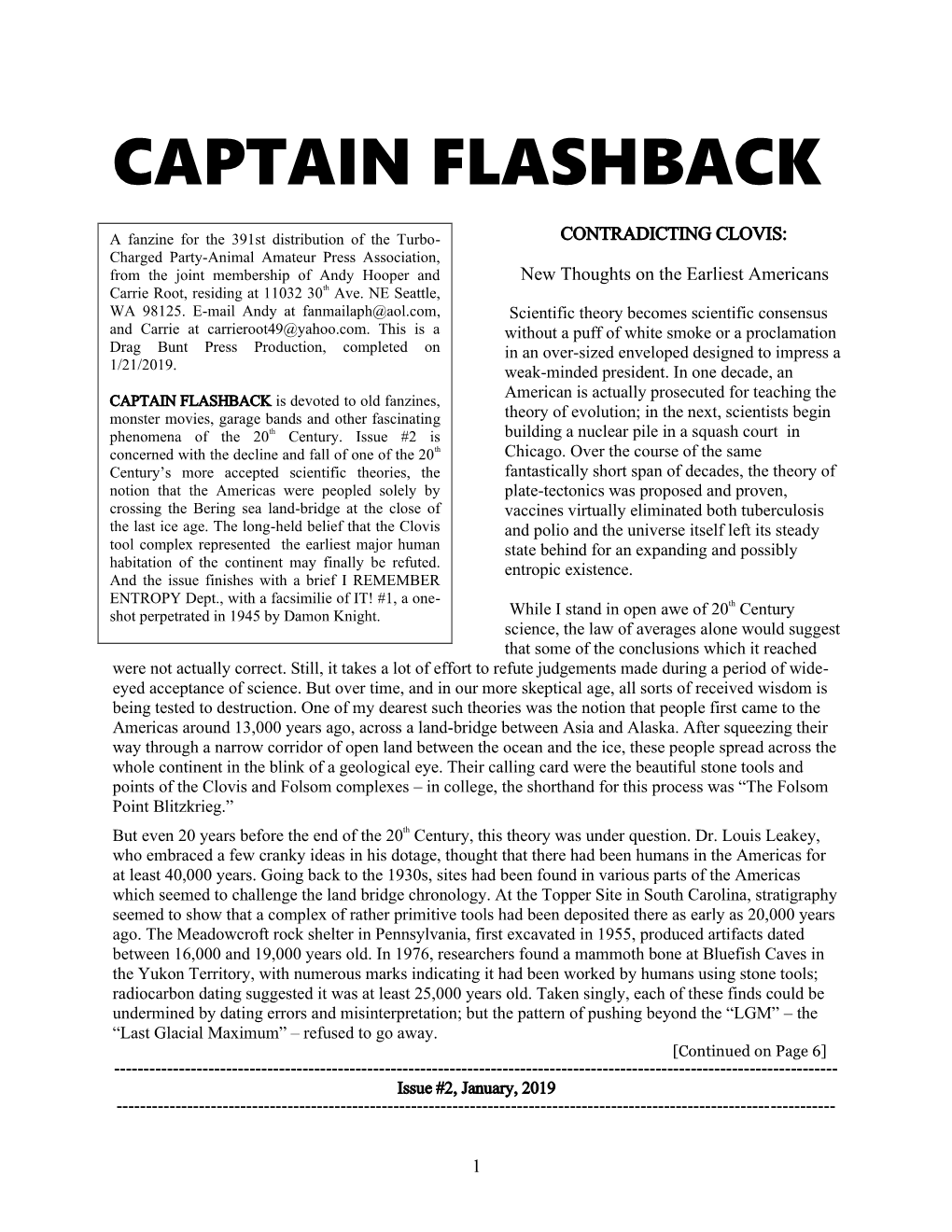 Captain Flashback #2