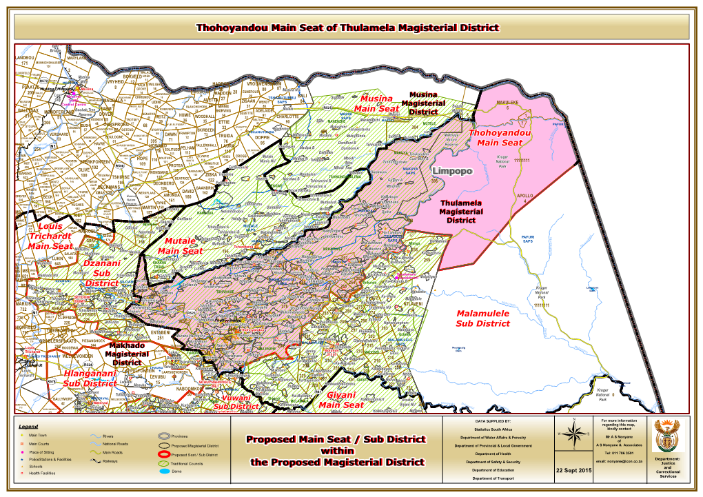 Thohoyandou Main Seat of Thulamela Magisterial District