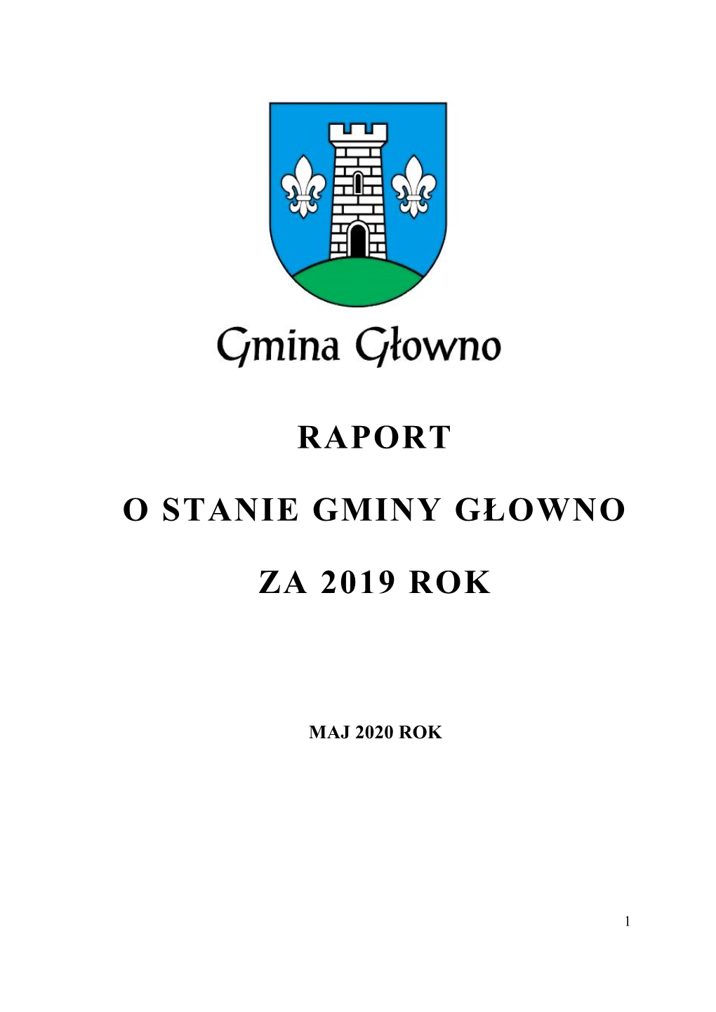 Raport O Stanie Gminy Głowno Za 2019 Rok. (PDF)