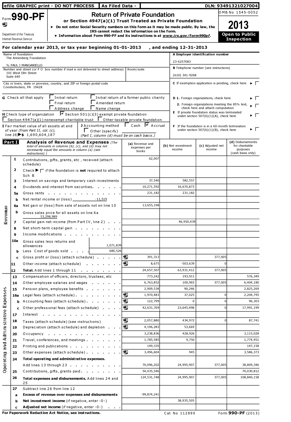 990-PF and Its Instructions Is at Www