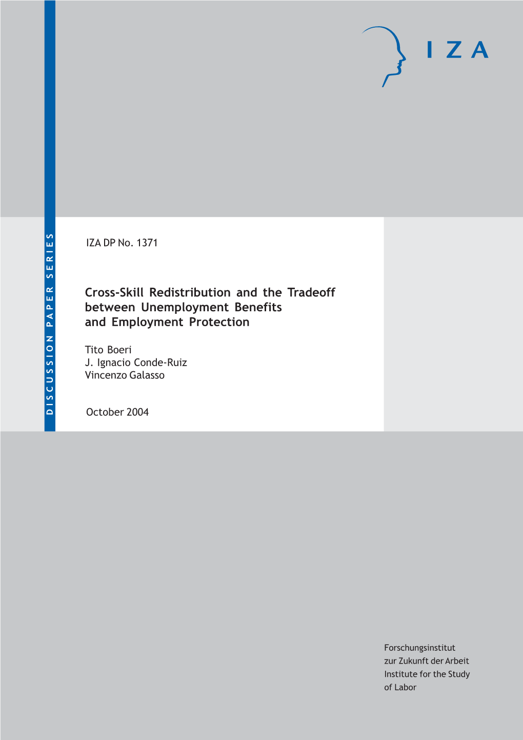 Cross-Skill Redistribution and the Tradeoff Between Unemployment Benefits and Employment Protection