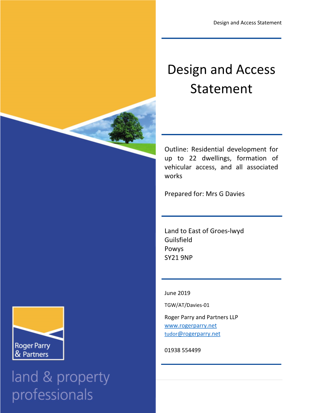 Design and Access Statement