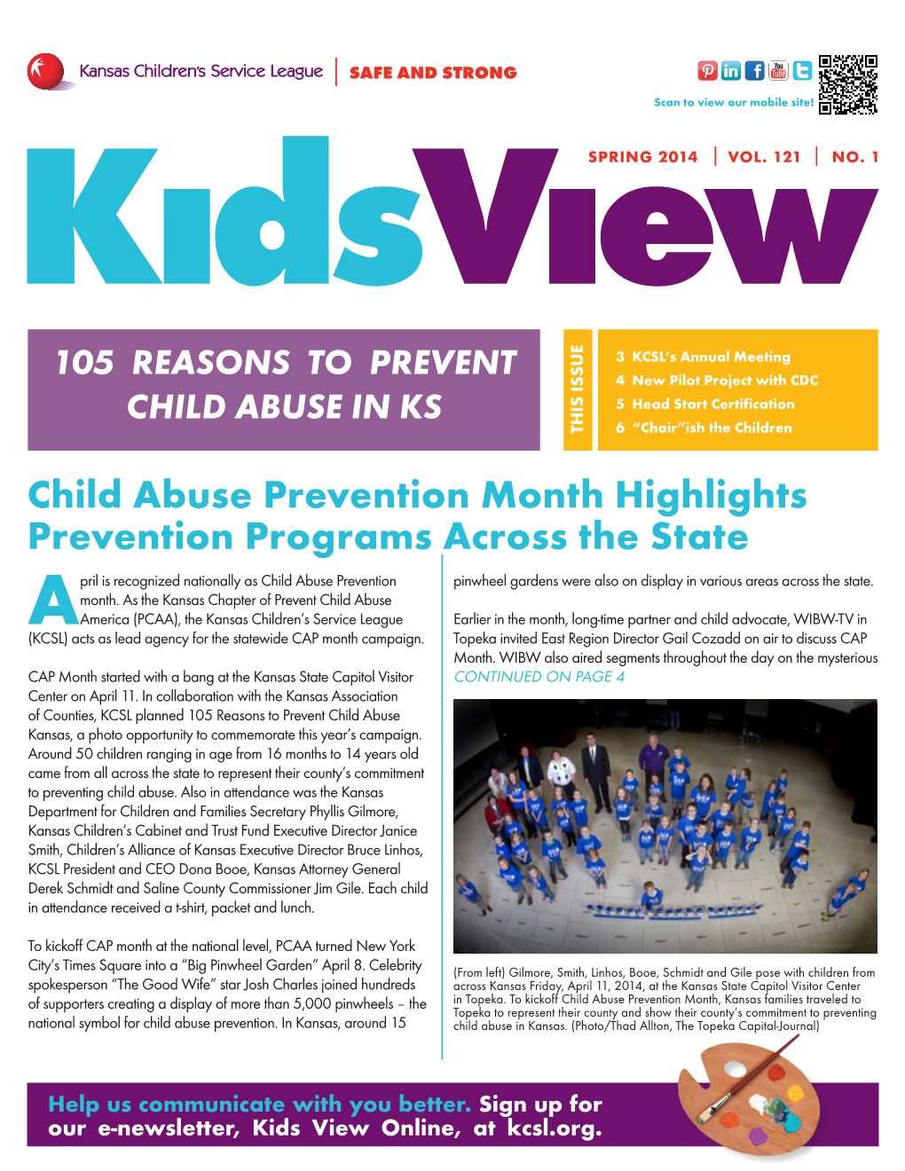 Child Abuse Prevention Month Highlights Prevention Programs