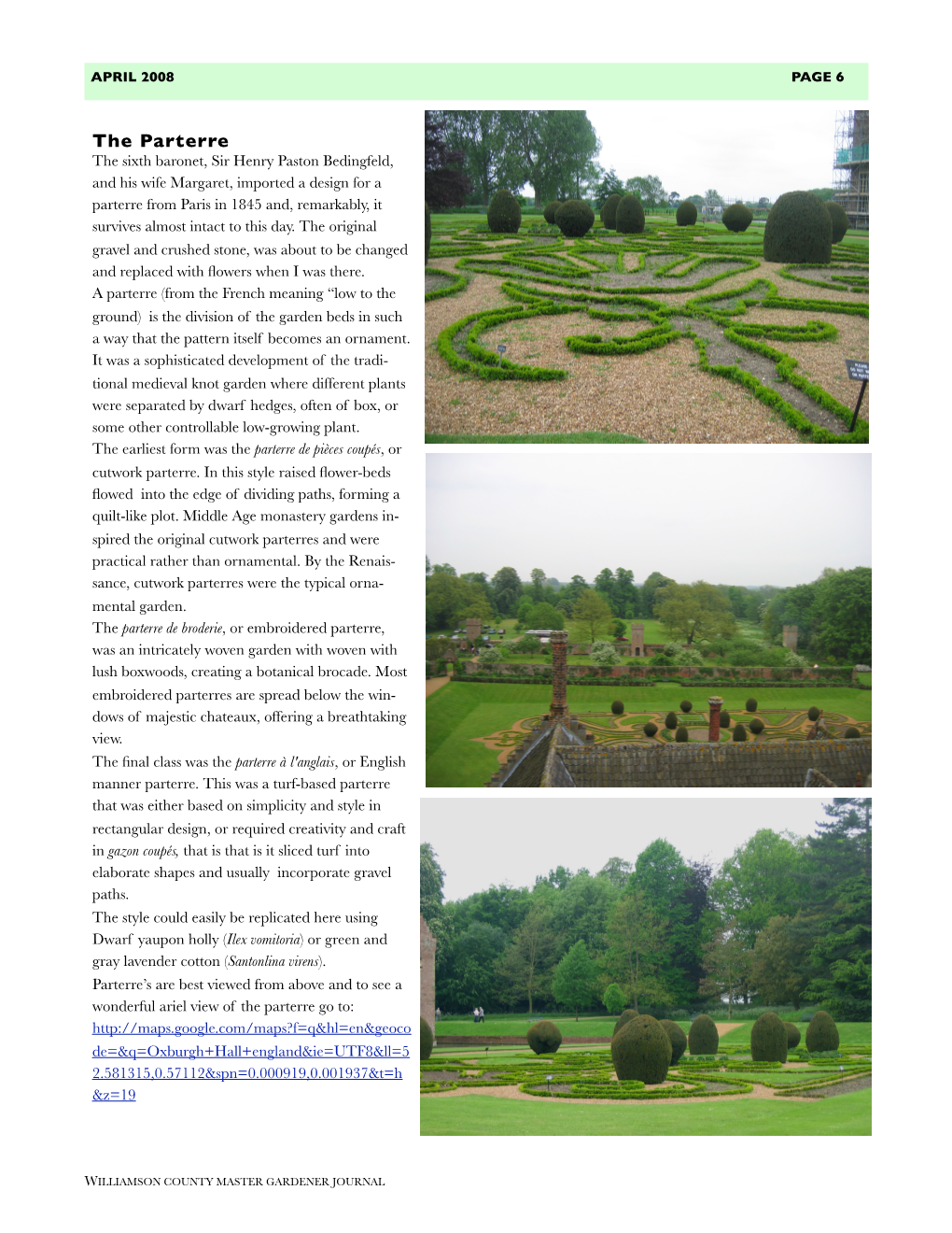 The Parterre