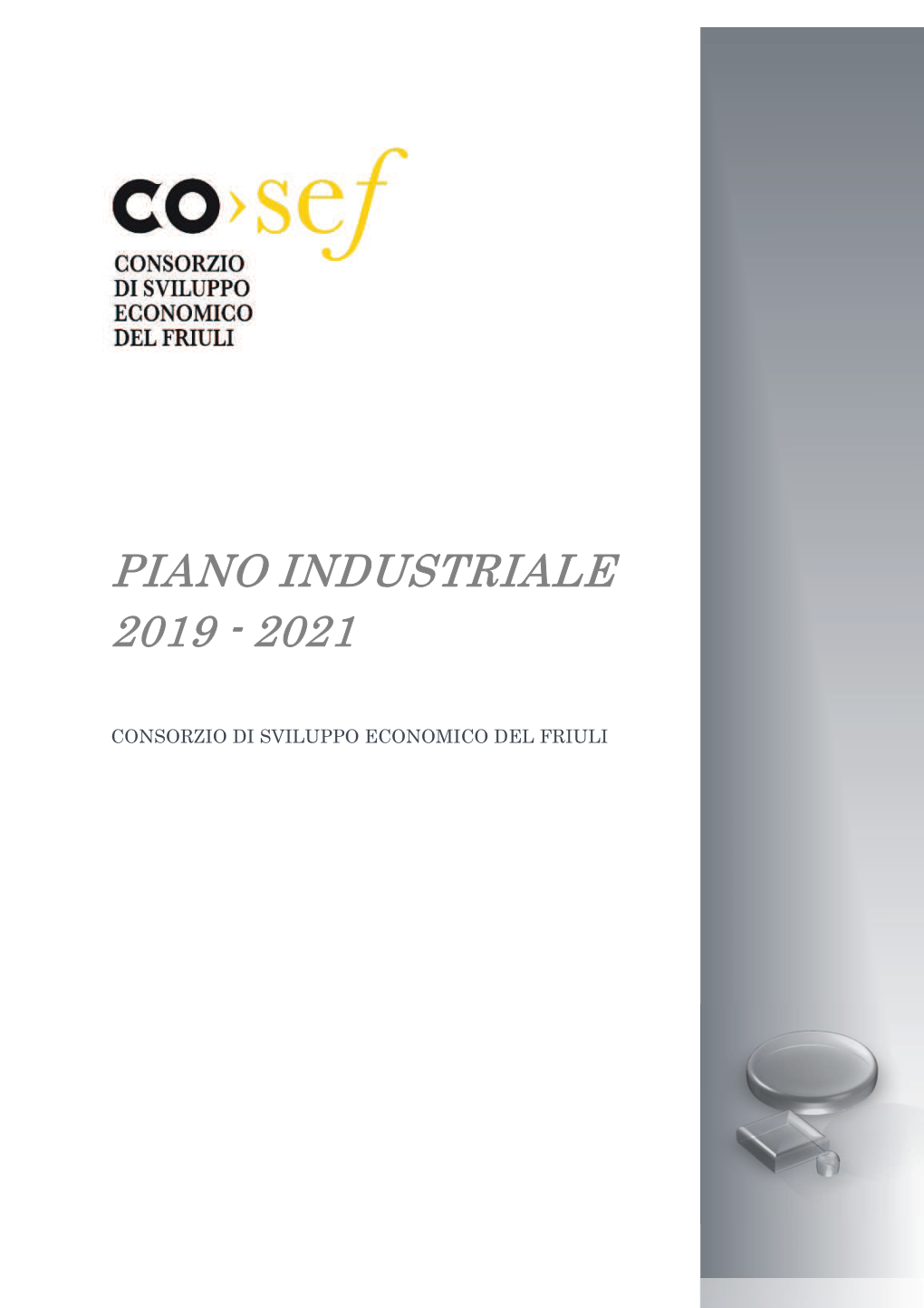 Piano Industriale 2019 - 2021