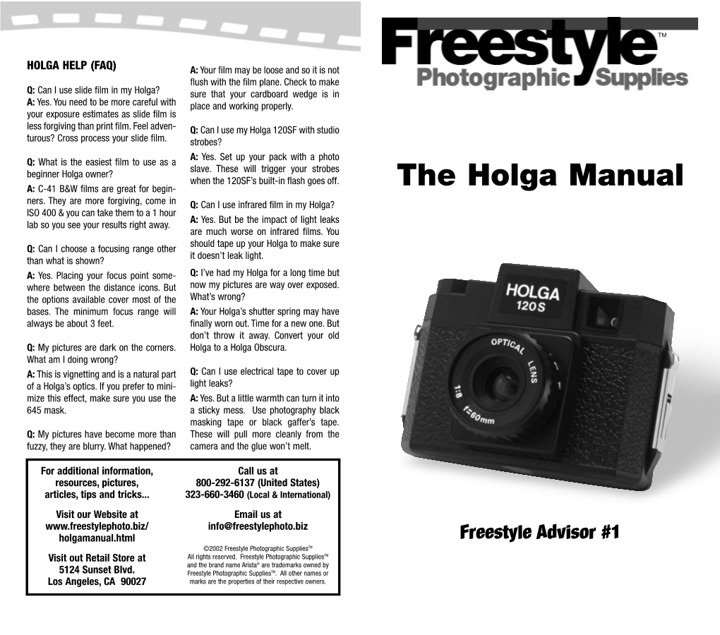 The Holga Manual Ners