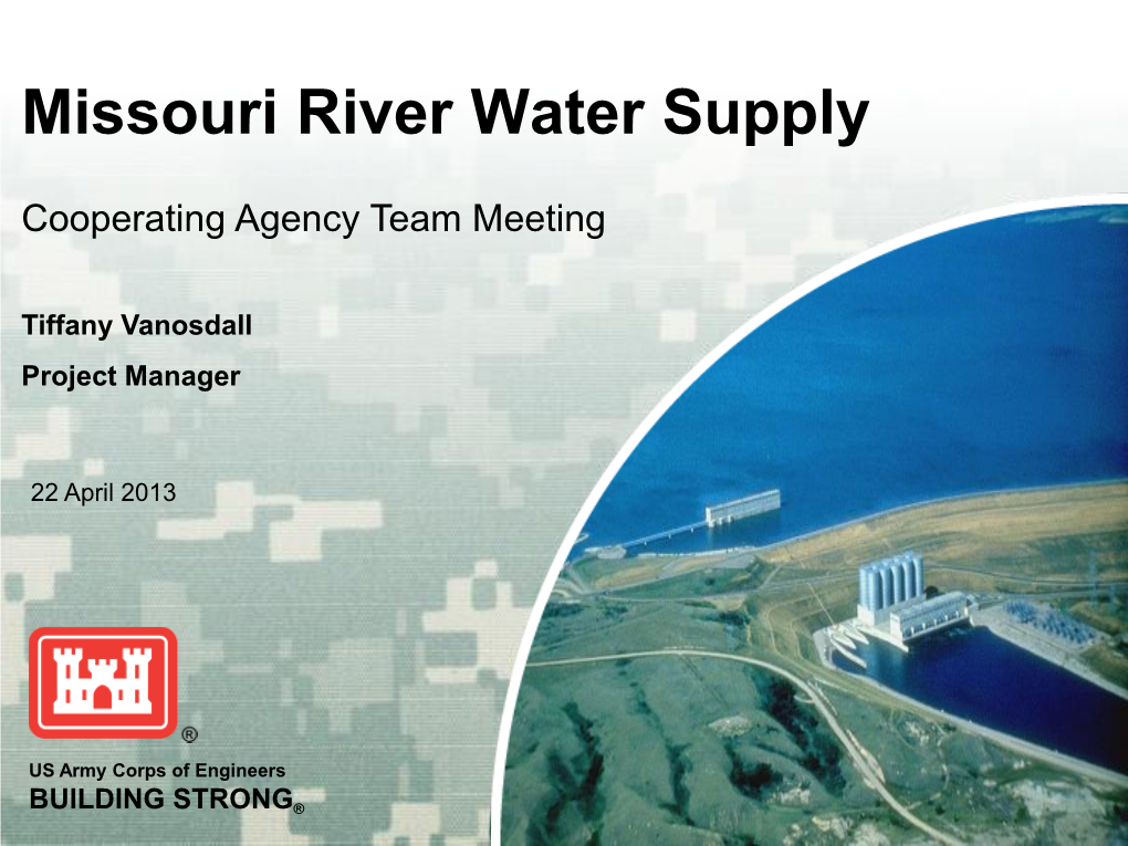 Missouri River Water Supply