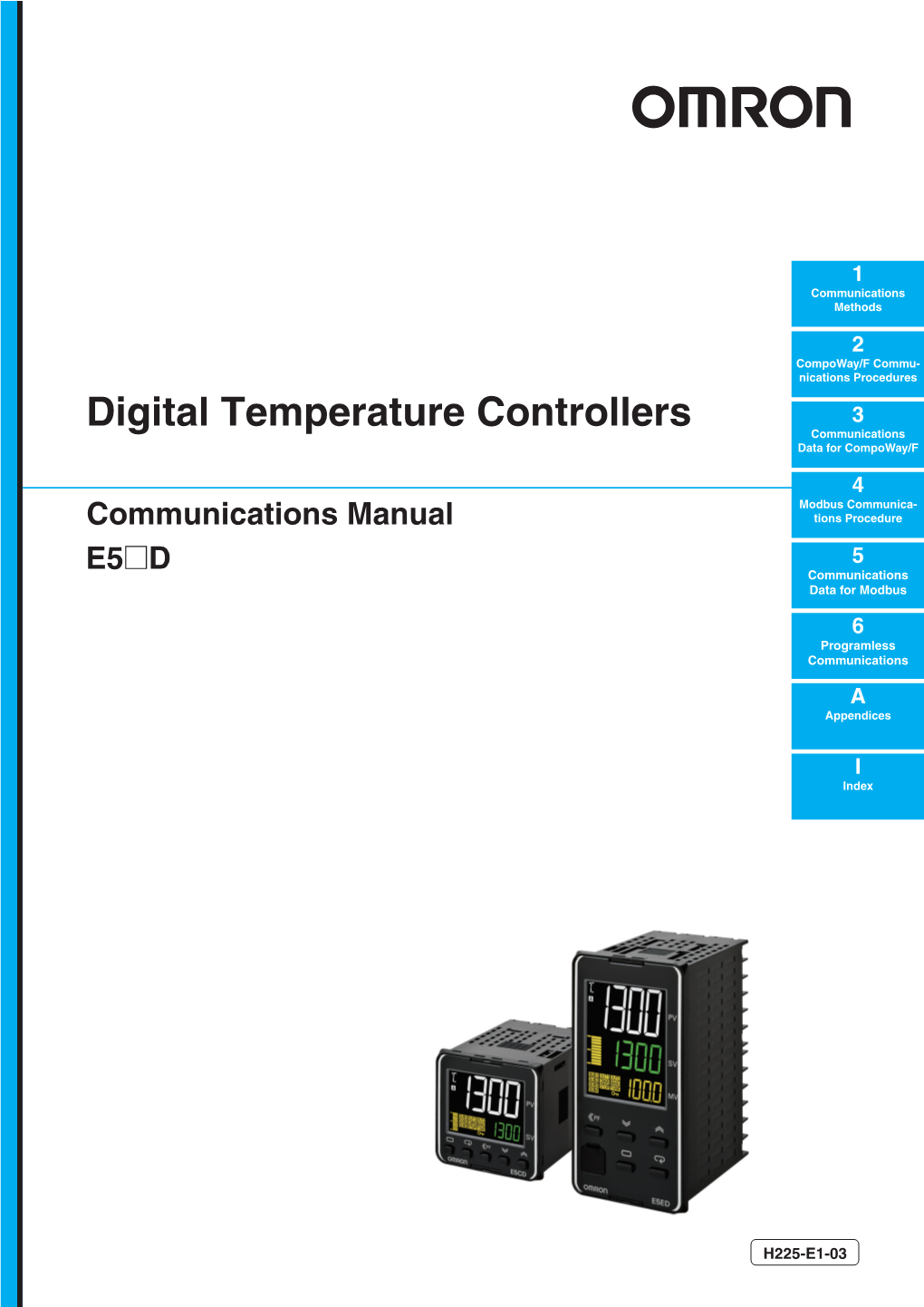 E5[]D Digital Temperature Controllers Communications Manual