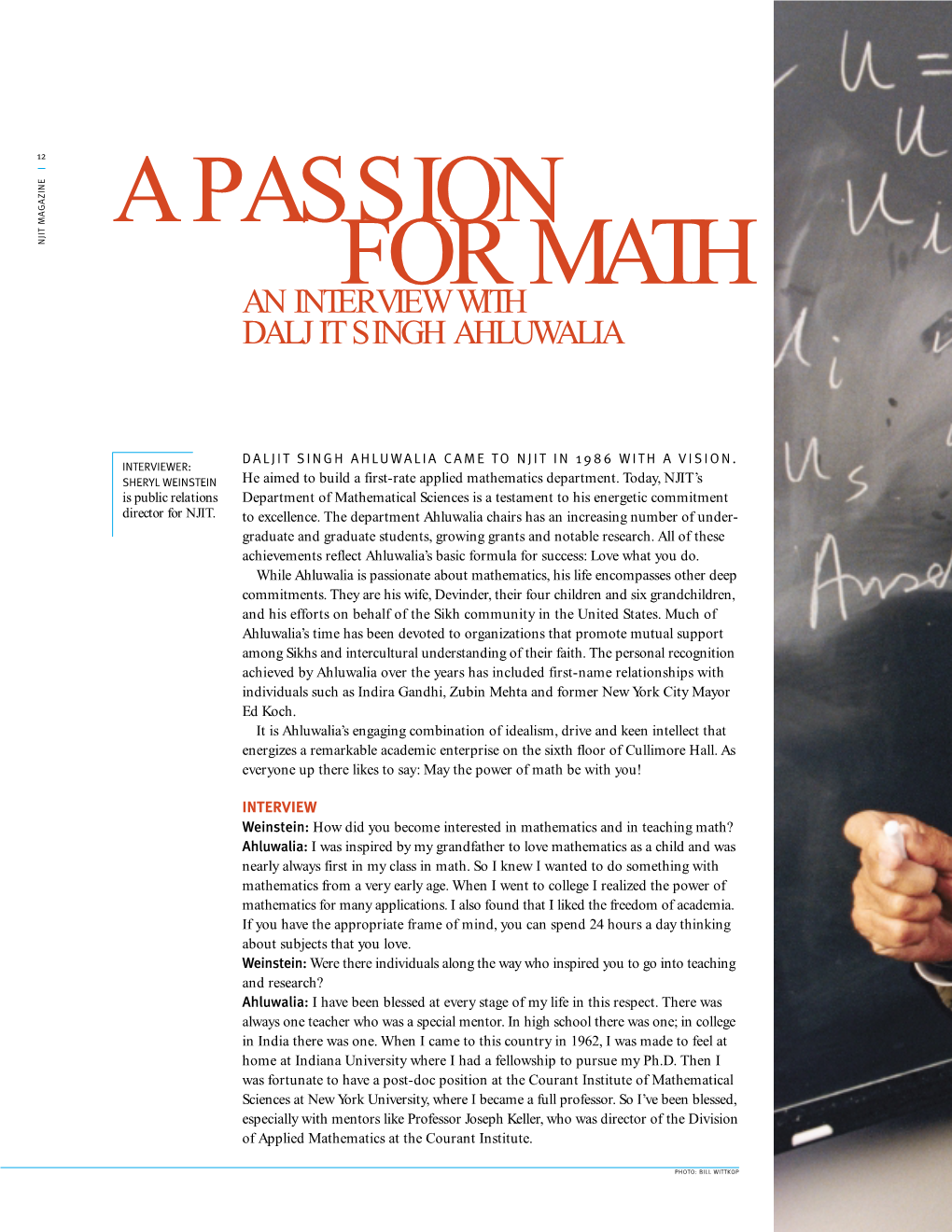 A Passion for Math